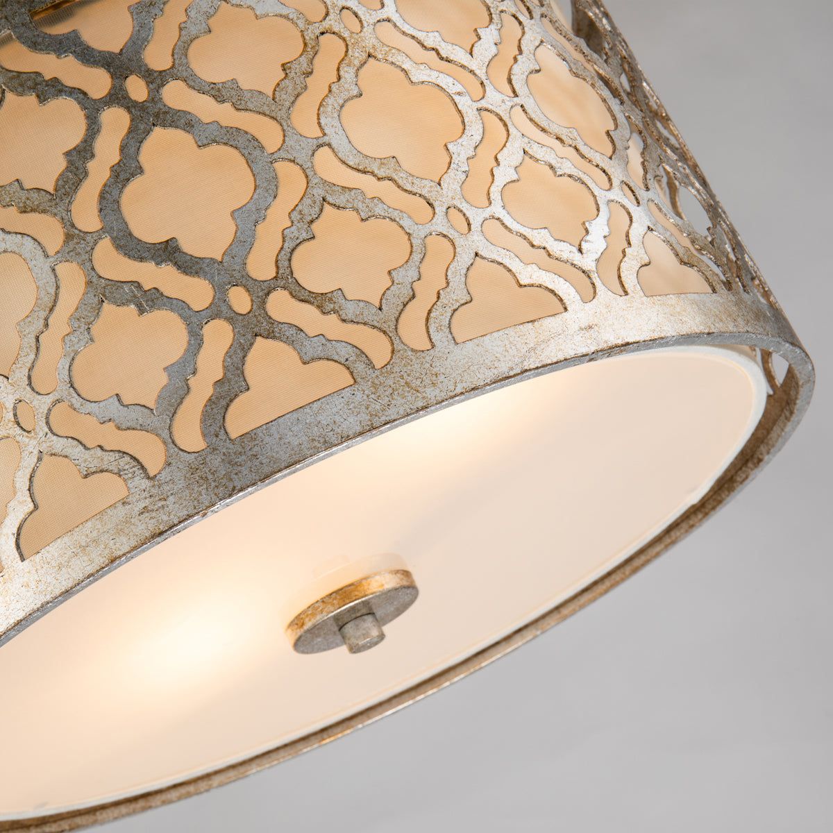 Arabella 2/3L Pendant Ceiling Light - Distressed Gold Finish Vintage Chandelier for Dining Room, Kitchen Island & Bedroom Lighting