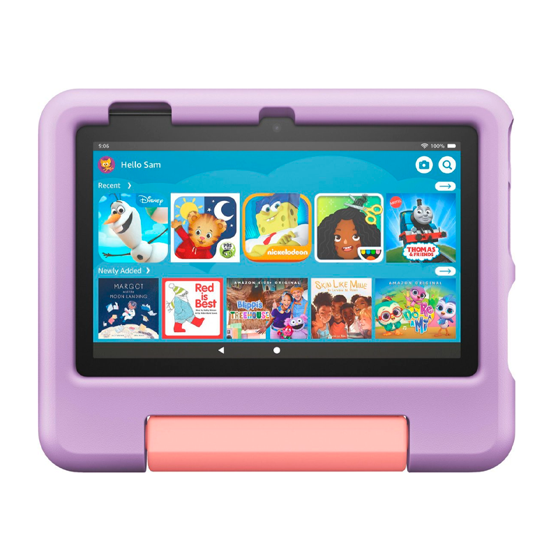 Amazon Fire 7 Kids Tablet (2023 Model) - 16GB WiFi Purple - Educational Tablet for Children Ages 3-7 - Perfect for Learning, Games & Entertainment at Home or Travel