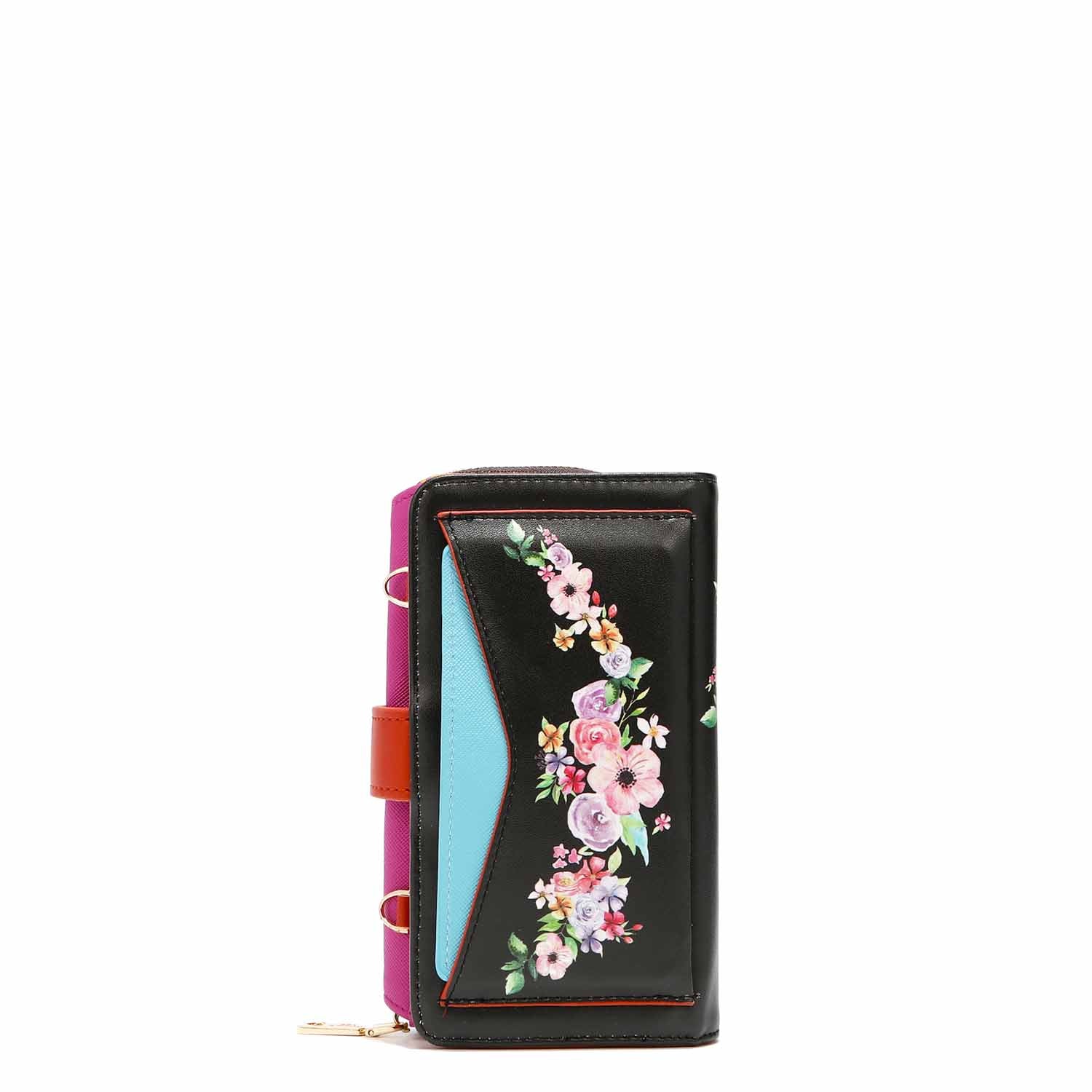 Stylish Trifold Phone Case with Crossbody Wallet - Perfect for Hands-Free Convenience While Shopping, Traveling, or Running Errands