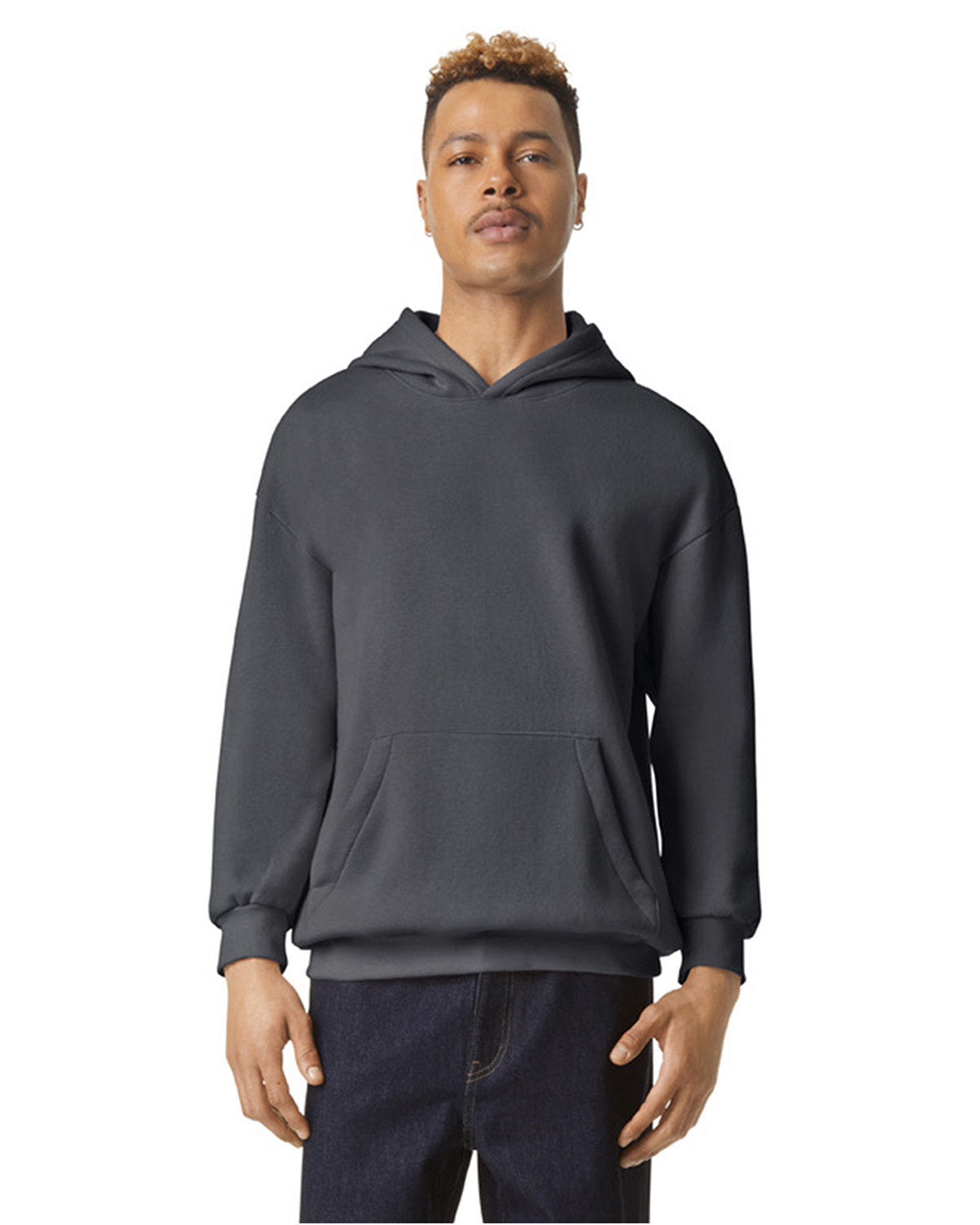 American Apparel RF498 Unisex ReFlex Fleece Pullover Hooded Sweatshirt | Warm Casual Wear for Men & Women | Perfect for Outdoor Activities, Gym & Lounge