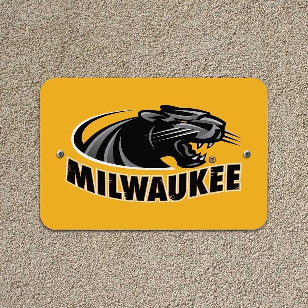 University of Wisconsin Milwaukee Official Logo Wall Sign - Premium Home & Office Decor for Alumni, Fans & Businesses - Perfect for Dorm Rooms, Offices, Gifts & School Spirit Displays