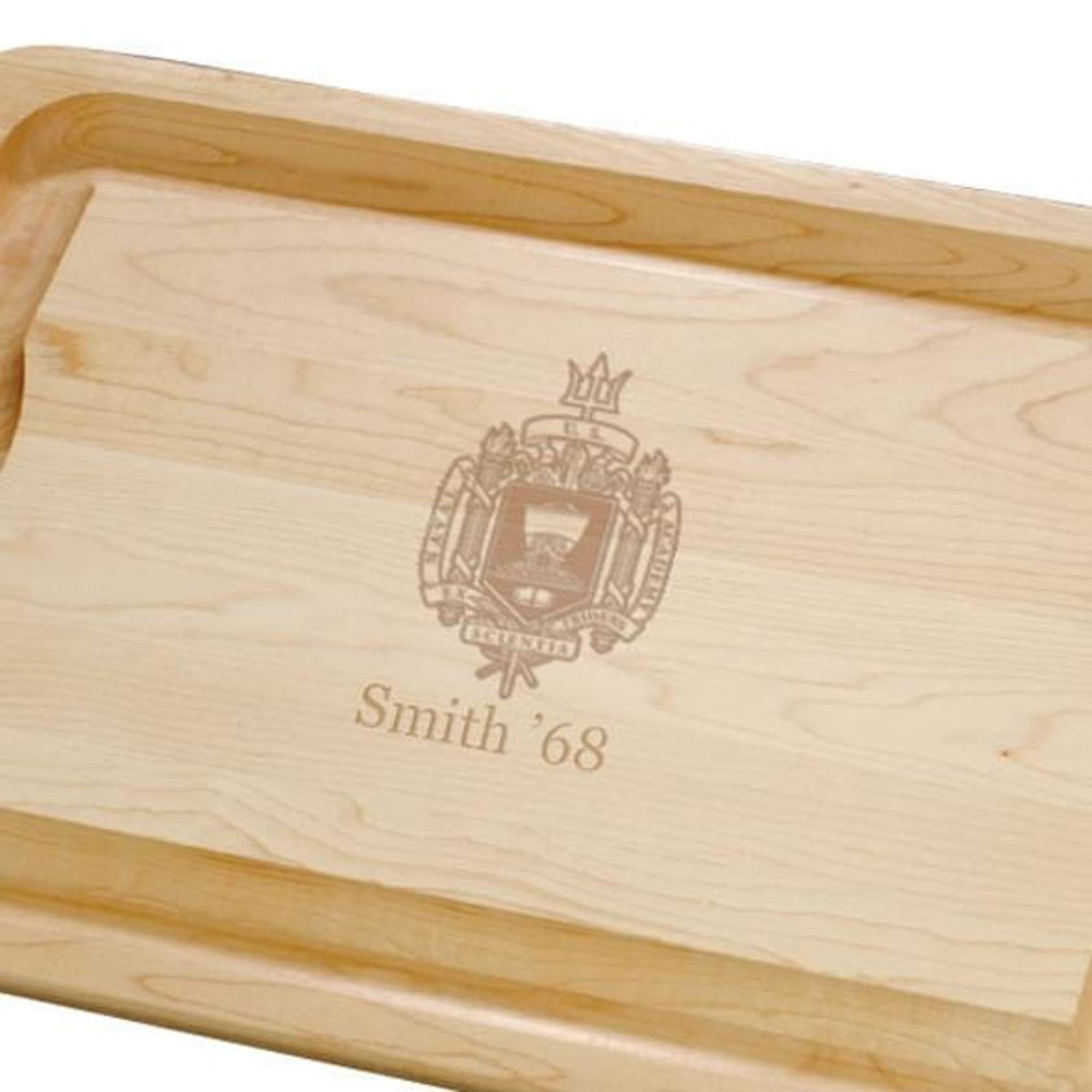 Premium USNA Maple Wood Cutting Board - Durable, Natural & Eco-Friendly for Kitchen, Charcuterie & Serving - Perfect for Home Chefs & Entertaining