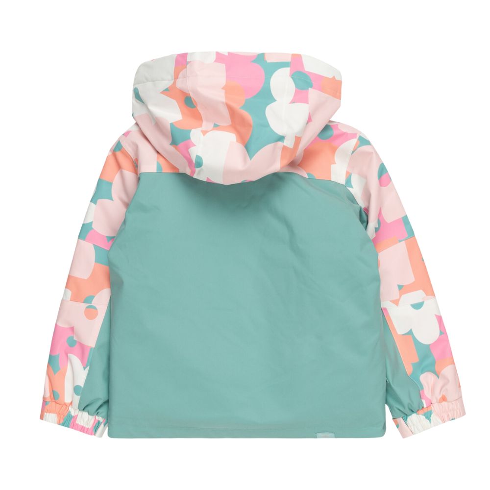 Roxy Snowy Tale Girls Ski Jacket - Waterproof Winter Coat for Kids - Canton Prima - Perfect for Skiing, Snowboarding & Outdoor Winter Activities