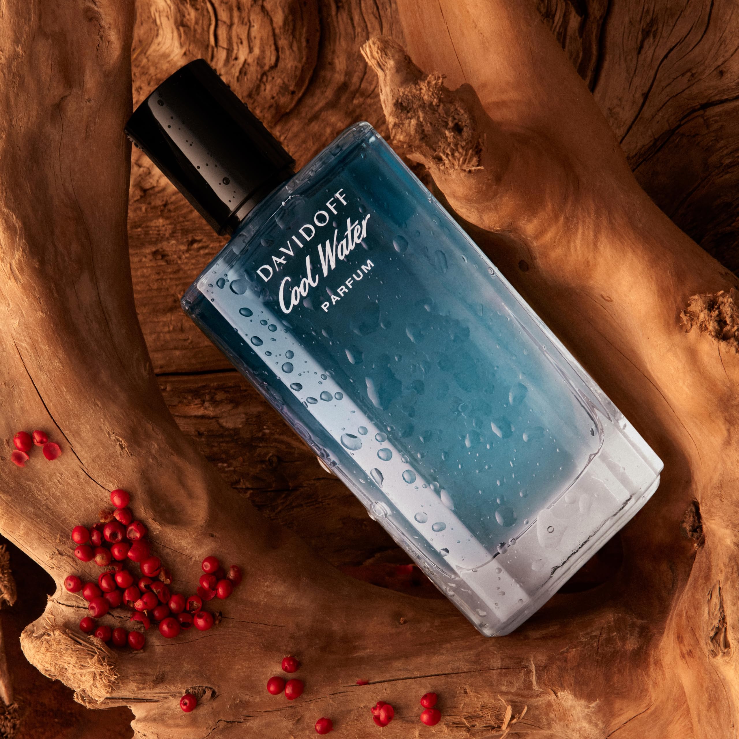 Davidoff Cool Water Men's Cologne - Woody Fragrance with Pink Pepper, Vetiver & Sandalwood Notes - Long Lasting Perfume for Day & Night Wear - Perfect for Work, Date & Special Occasions