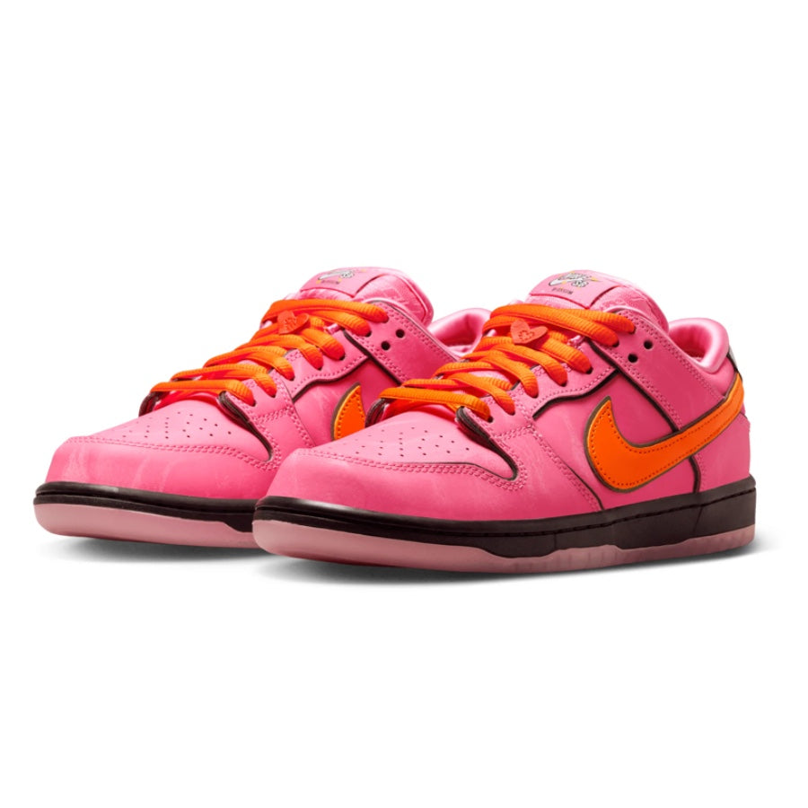 Nike SB Dunk Low The Powerpuff Girls Blossom - Lotus Pink, Digital Pink & Medium Soft Pink Sneakers for Skateboarding and Streetwear Fashion