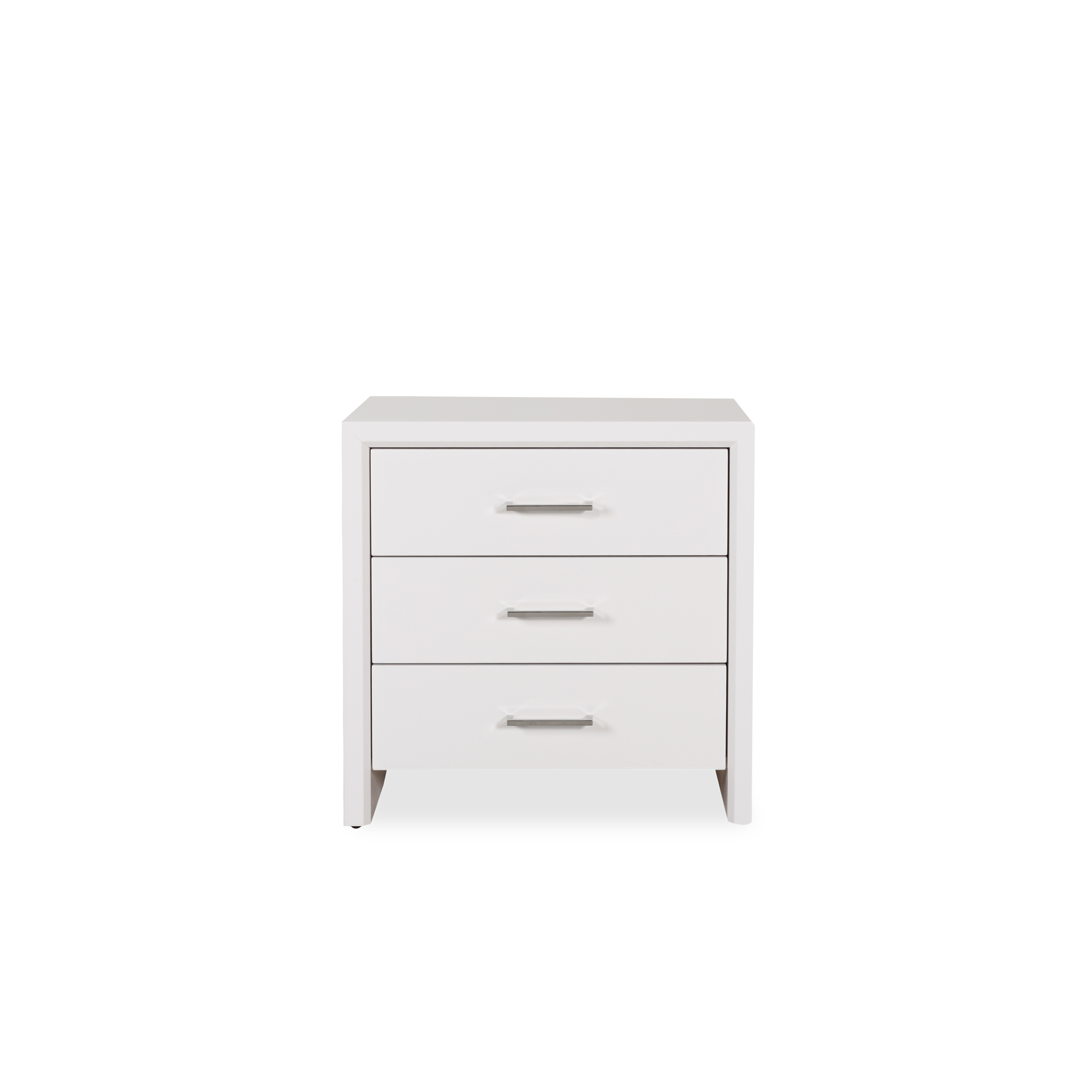 Modern Hudson Nightstand with Drawer - Solid Wood Bedside Table for Bedroom, Living Room & Office - Stylish Storage Furniture for Home Decor