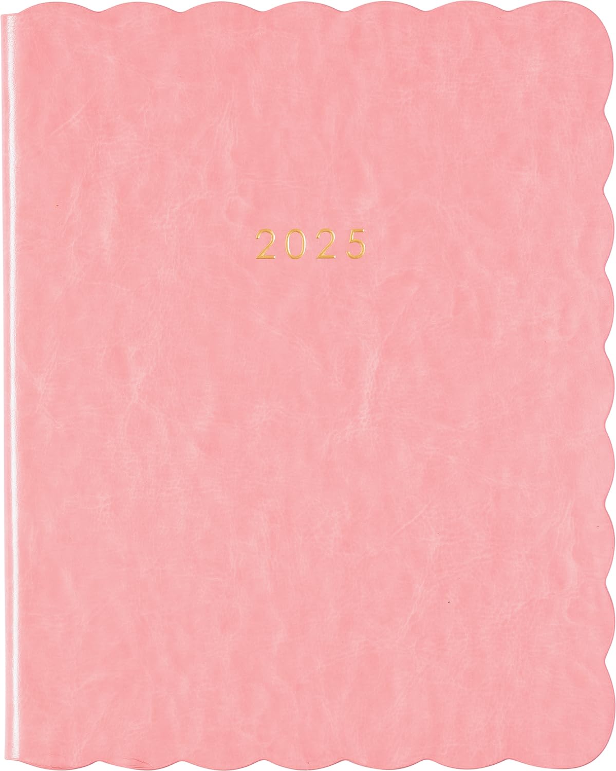 Eccolo 2025 Large Agenda Planner - 12 Month Weekly & Monthly Calendar with Habit & Gratitude Tracker - Hardcover 8x10