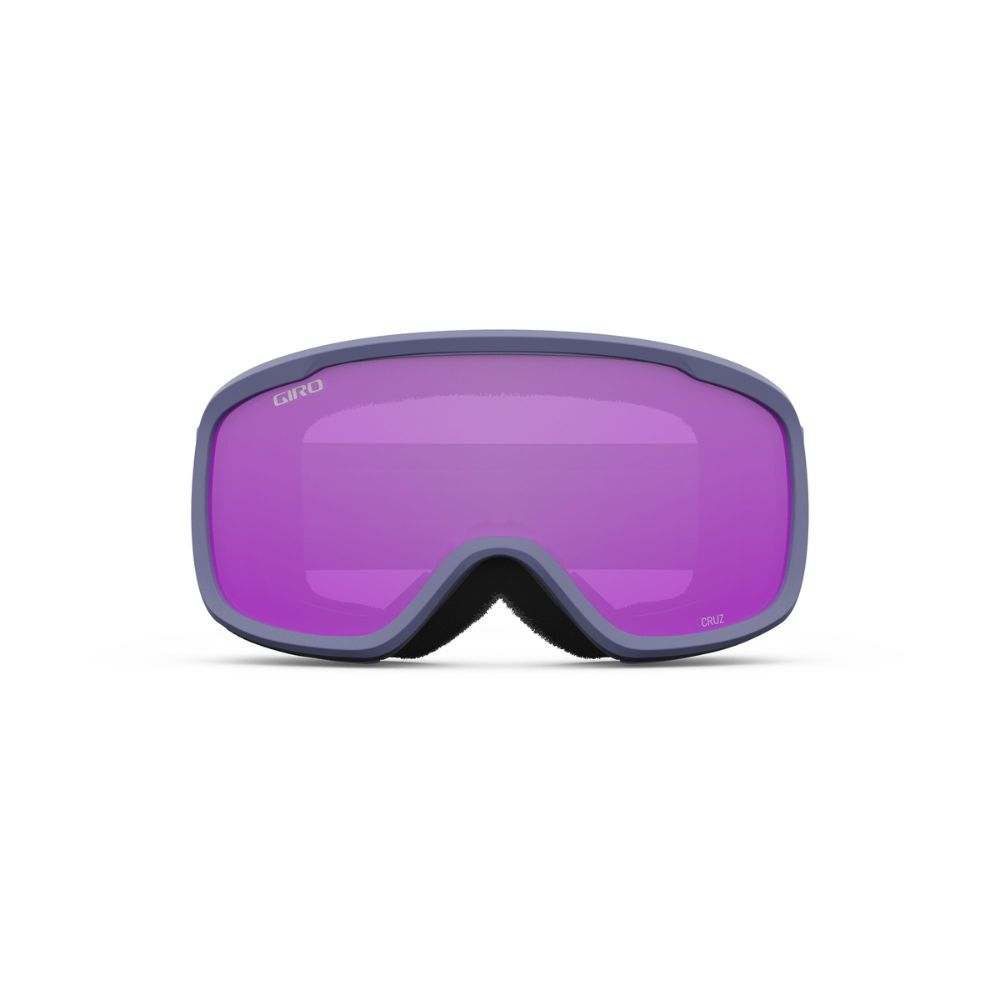 Giro Cruz Women's Ski Goggles with S2 Lens - UV Protection, Anti-Fog, Wide View for Snowboarding & Winter Sports (Lilac Wordmark)
