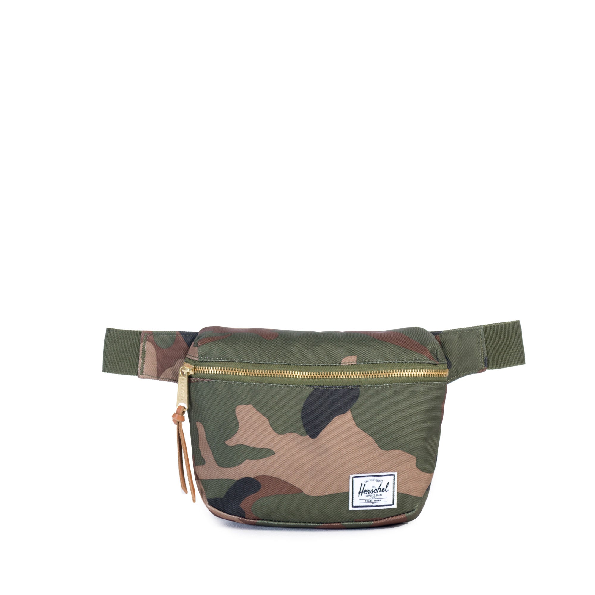 Herschel Fifteen Hip Pack - Woodland Camo Waist Bag for Men & Women - Perfect for Hiking, Travel & Everyday Use