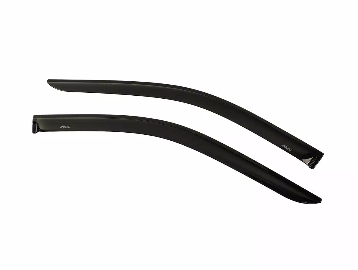 AVS Ventvisor Outside Mount Window Deflectors (4-Piece Set, Smoke) - Compatible with Chrysler 300 2005-2010 Models | Rain Protection & Improved Airflow for Driving Comfort