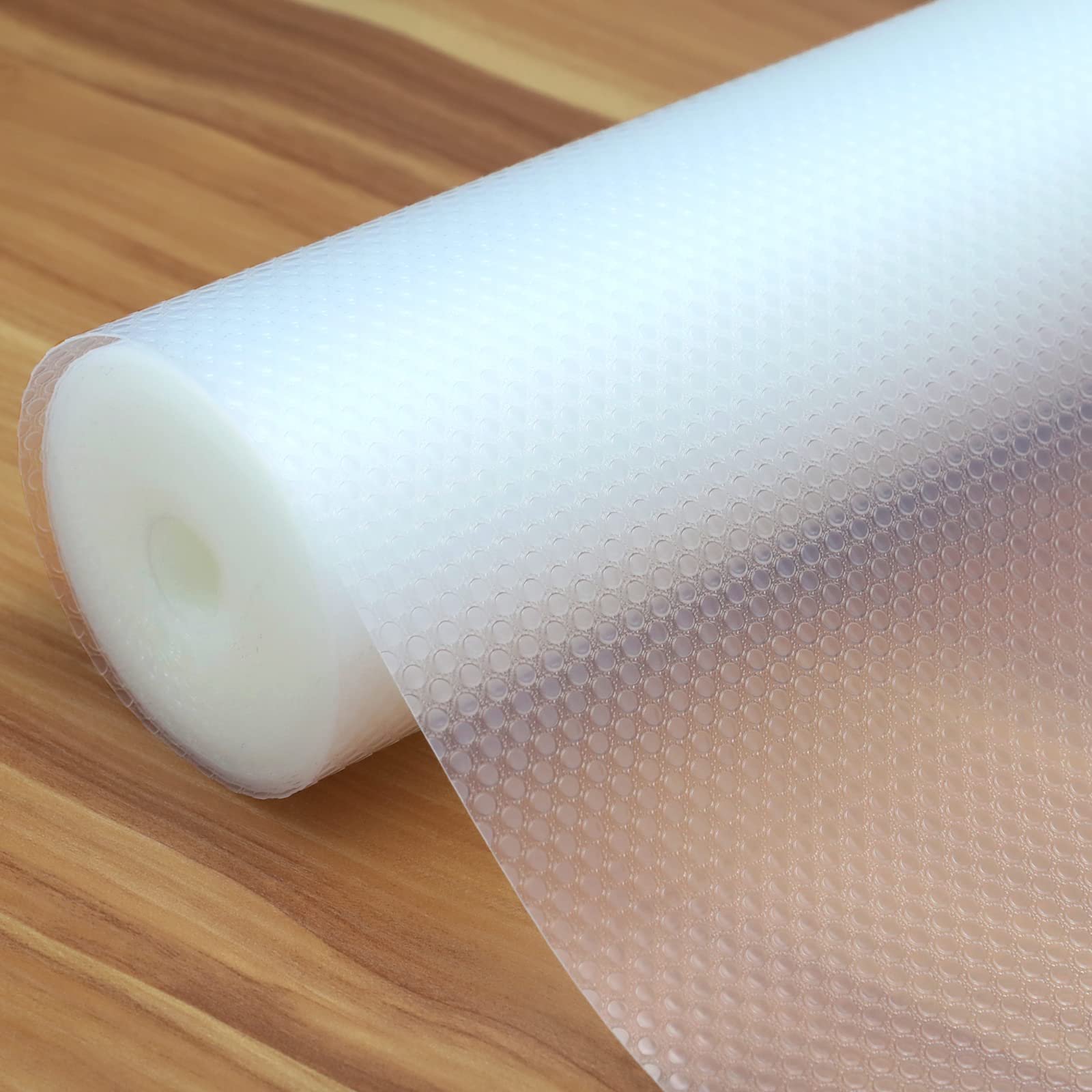 Non-Slip Clear Plastic Shelf Liner - 12