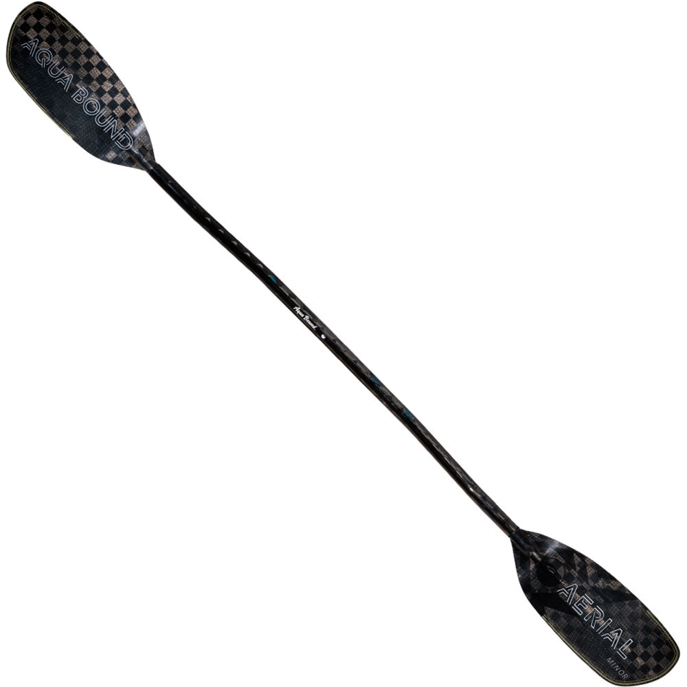 Aqua Bound Aerial Minor Carbon Bent Shaft 1-Piece Kayak Paddle - Lightweight & Durable for Touring, Fishing & Recreational Kayaking