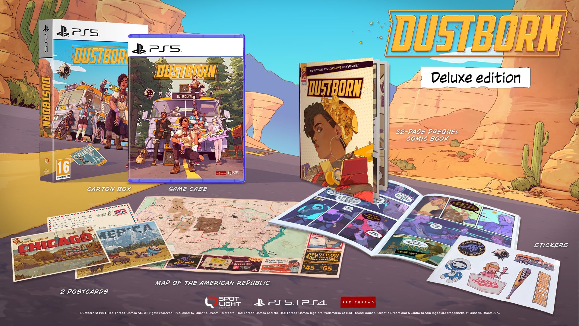 Dustborn - Action-Adventure Game for PS5 | Epic Storyline & Stunning Graphics | Perfect for Solo Gamers & Story-Driven Gameplay