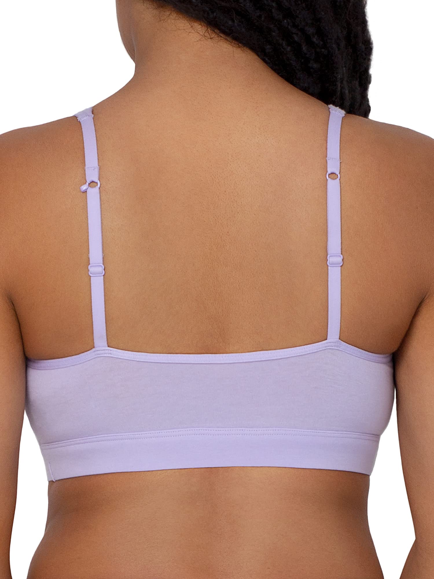 Smart & Sexy Women's Cloud Cotton Comfort Wireless Bralette - Ultra Soft Breathable Lounge & Sleep Bra for Everyday Comfort