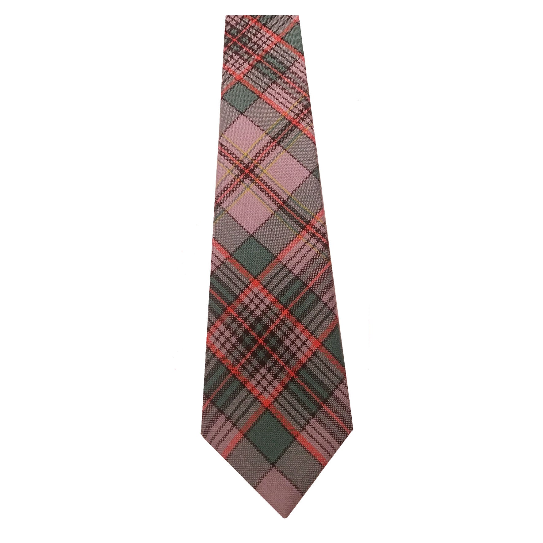 Premium Wool Tartan Neckties for Men - 27 Classic Ancient Color Patterns - Perfect for Weddings, Business Meetings & Formal Events