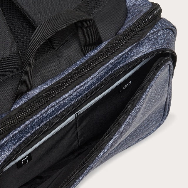 Oakley Enhance Backpack 8.0 - Lightweight Durable Laptop Backpack for Men & Women, Water-Resistant Gym Bag with USB Charging Port (Athletic Grey) - Perfect for Work, Travel, Hiking & School