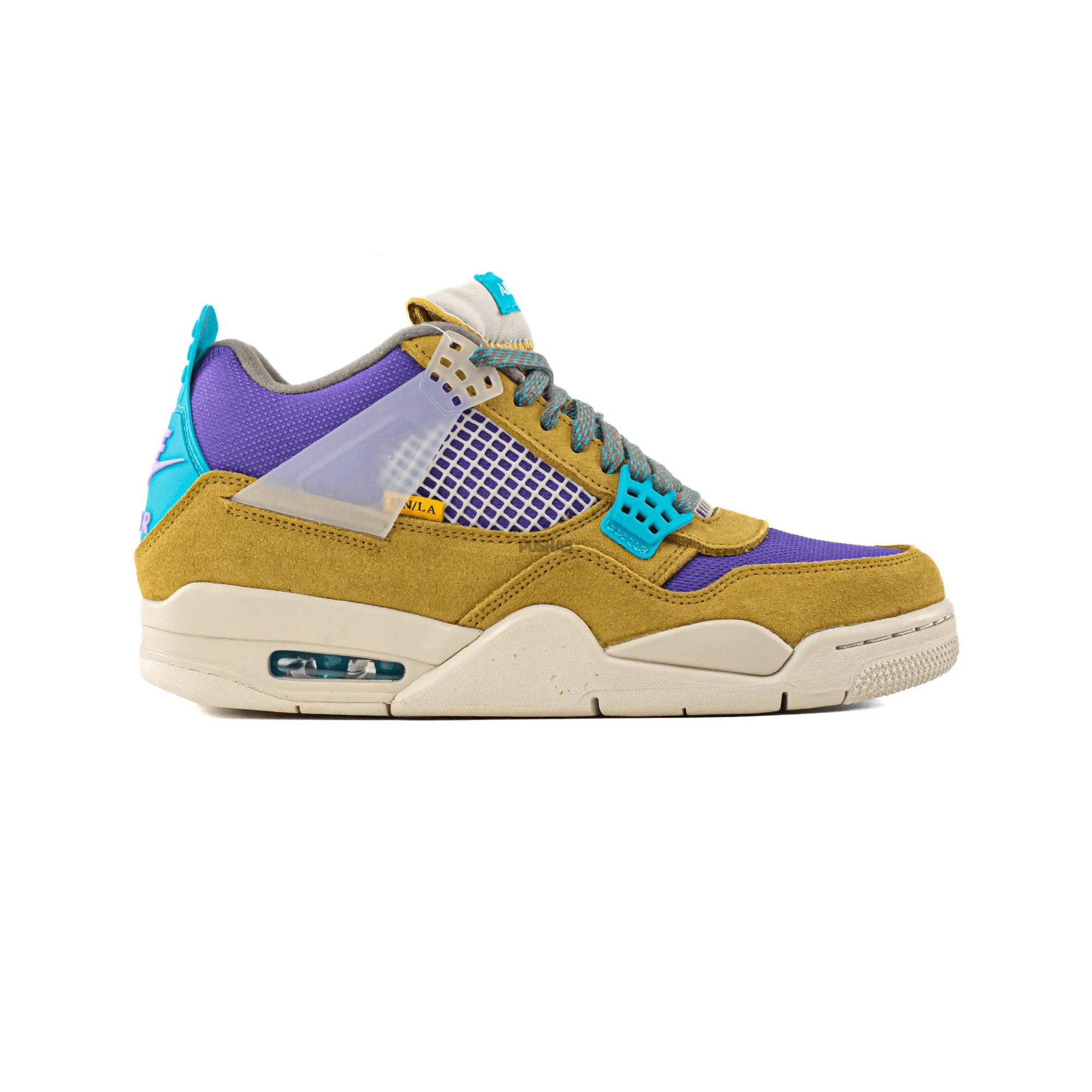 Air Jordan 4 Retro SP 30th Anniversary Union 'Desert Moss' Sneakers (2021) - Men's Basketball Shoes for Casual Wear & Street Style