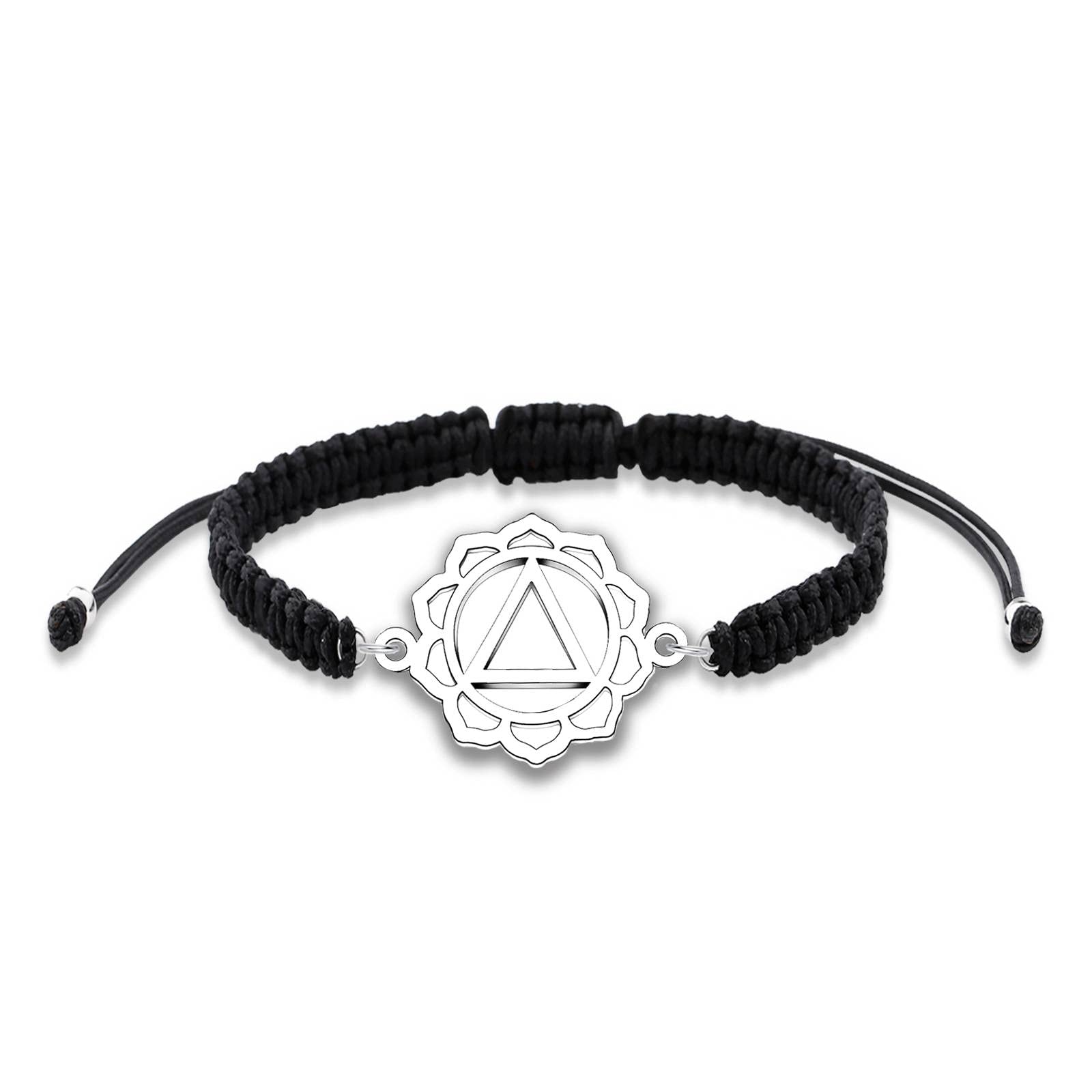 YLWJSP AA NA Sobriety Flower Charm Bracelet - Alcoholics Anonymous Recovery Jewelry Gift for Women & Men, Inspirational New Beginnings Present for Sobriety Milestones & 12 Step Meetings