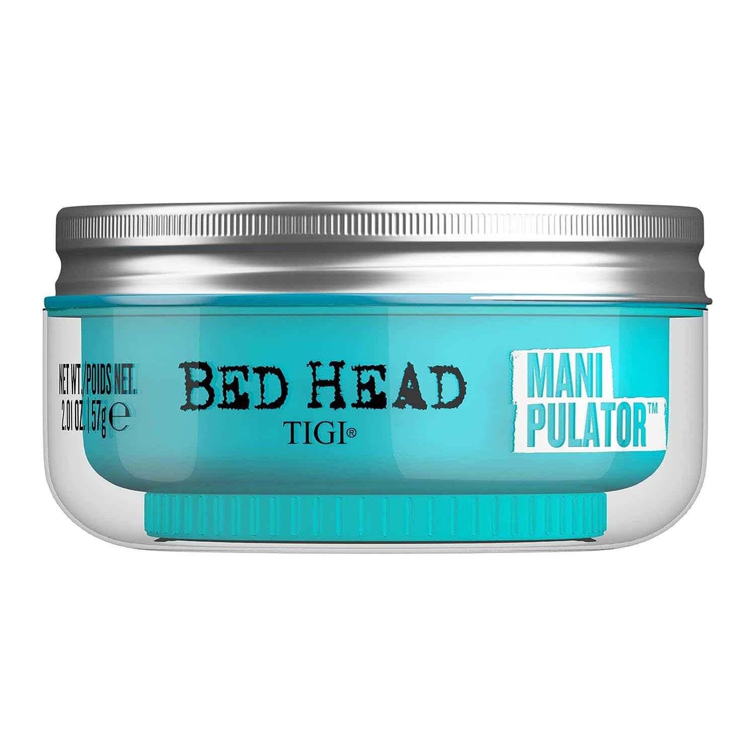 TIGI Bed Head Manipulator Styling Paste 2 oz (57g) - Strong Hold, Matte Finish for Textured Hairstyles - Perfect for Men & Women's Everyday Styling