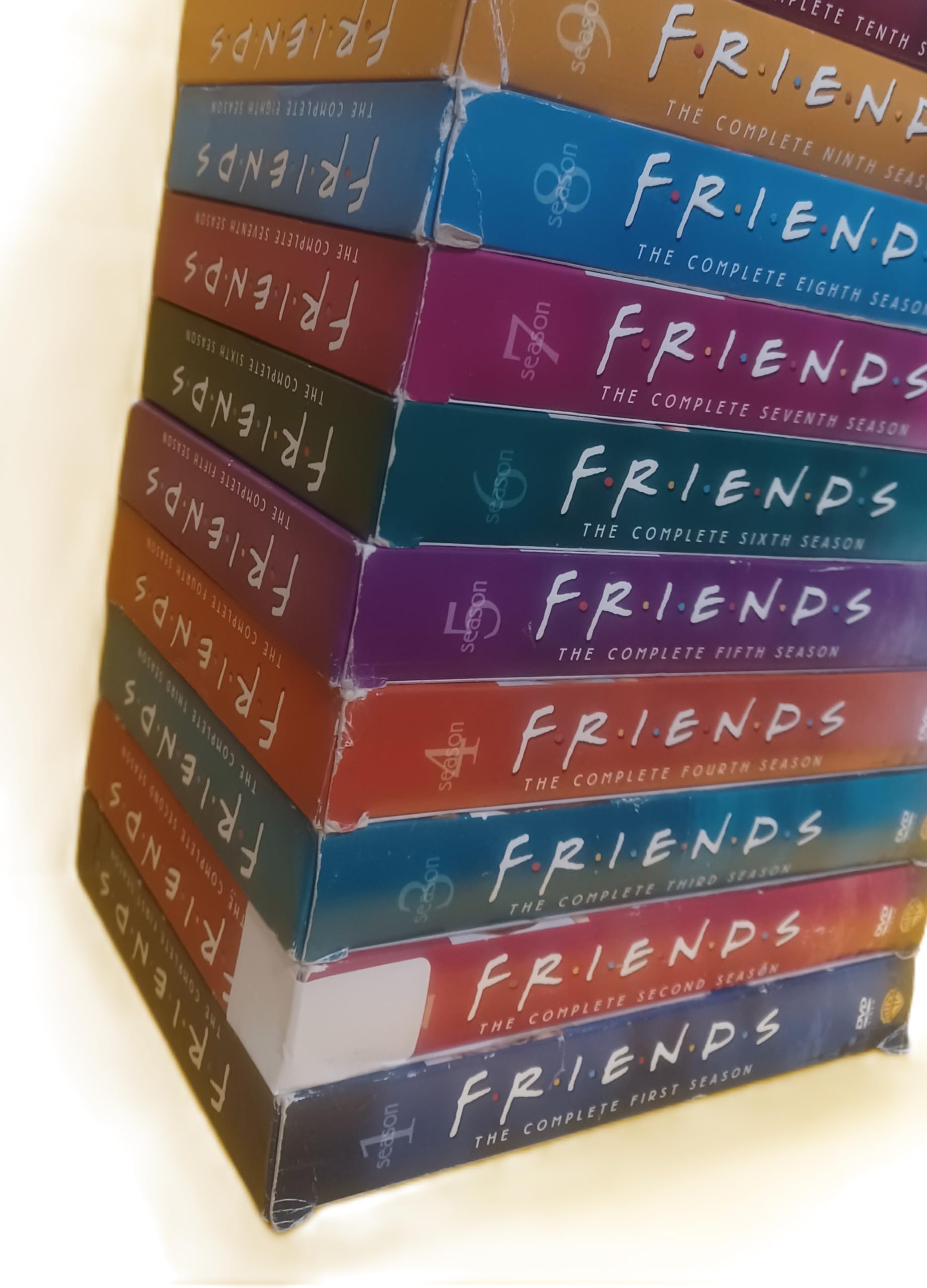 Friends TV Show Complete Seasons 1-10 DVD Box Set Bundle - Perfect for Binge Watching & Gift Giving