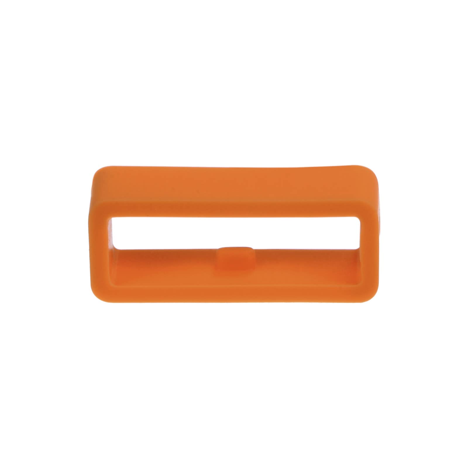 HARFINGTON 6-Pack 18mm Watch Strap Loop Fastener Rings - Orange Red | Secure Watch Band Holder for Sports, Fitness & Everyday Wear