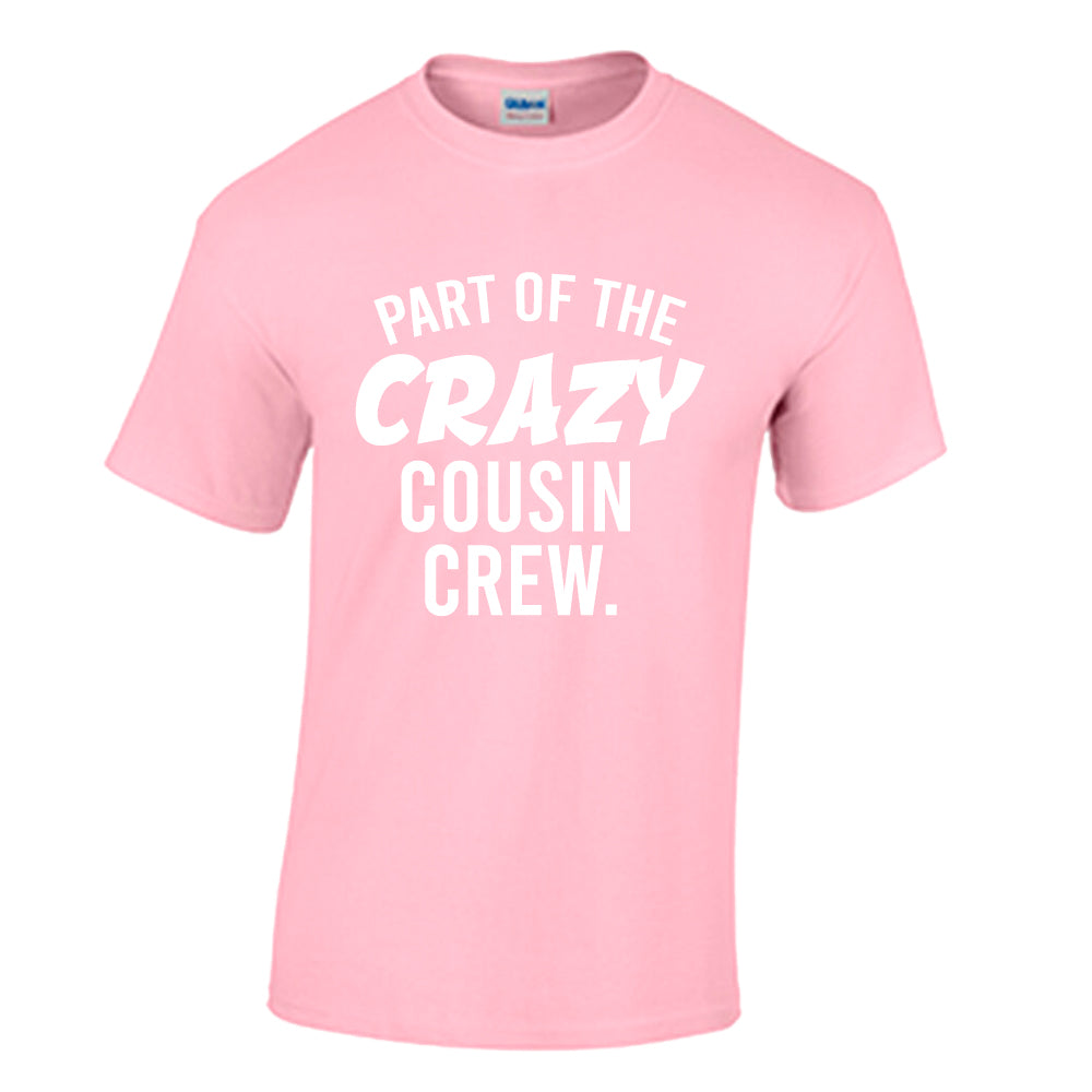 Crazy Cousin Crew Tees (MRK X) - Trendy Graphic T-Shirts for Men & Women - Perfect for Casual Wear, Family Gatherings & Street Style