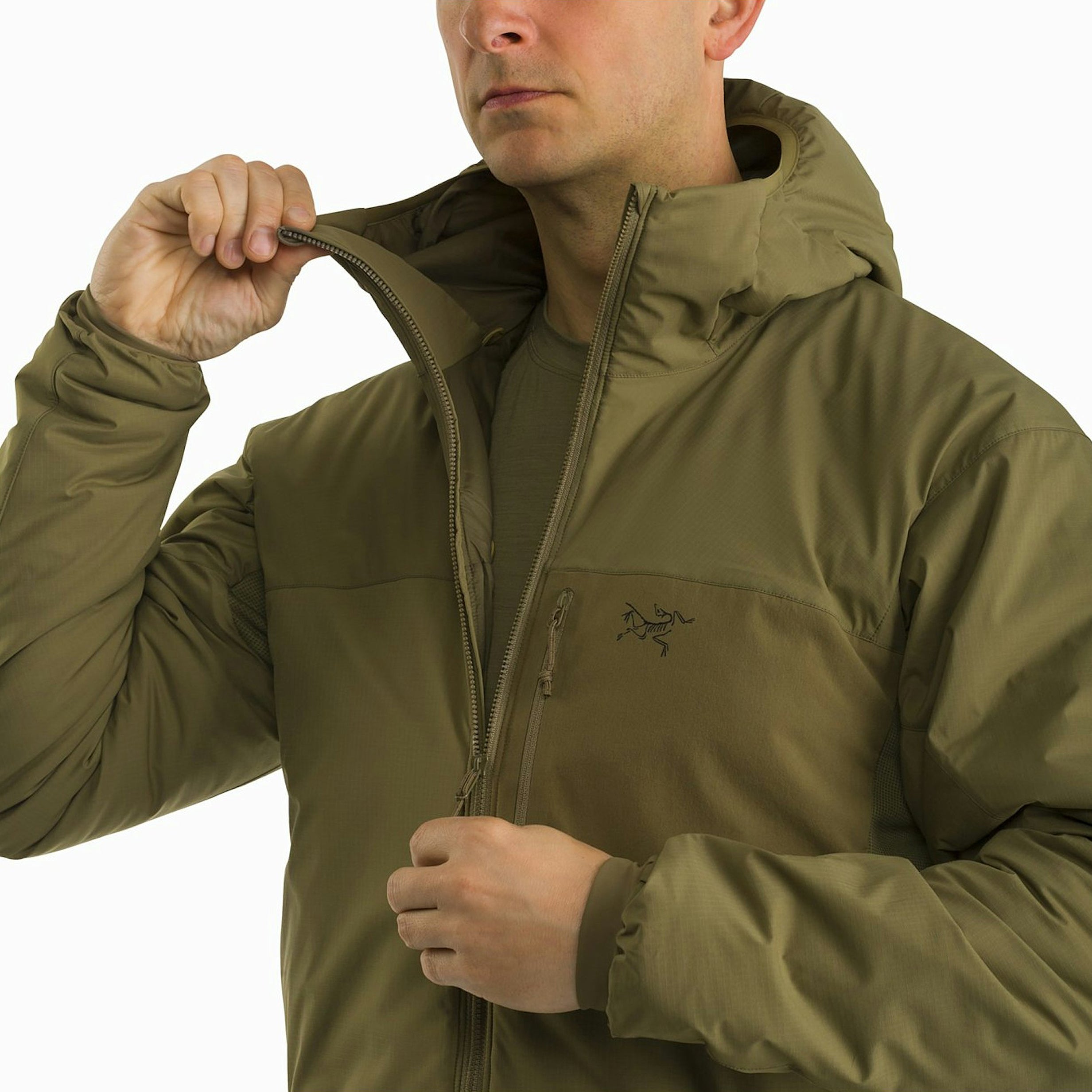 Arc'teryx LEAF Atom LT Hoody Gen 2.1 Men's Insulated Jacket - Lightweight Mid Layer for Outdoor Activities | Hiking, Camping & Tactical Use (Like New Condition)