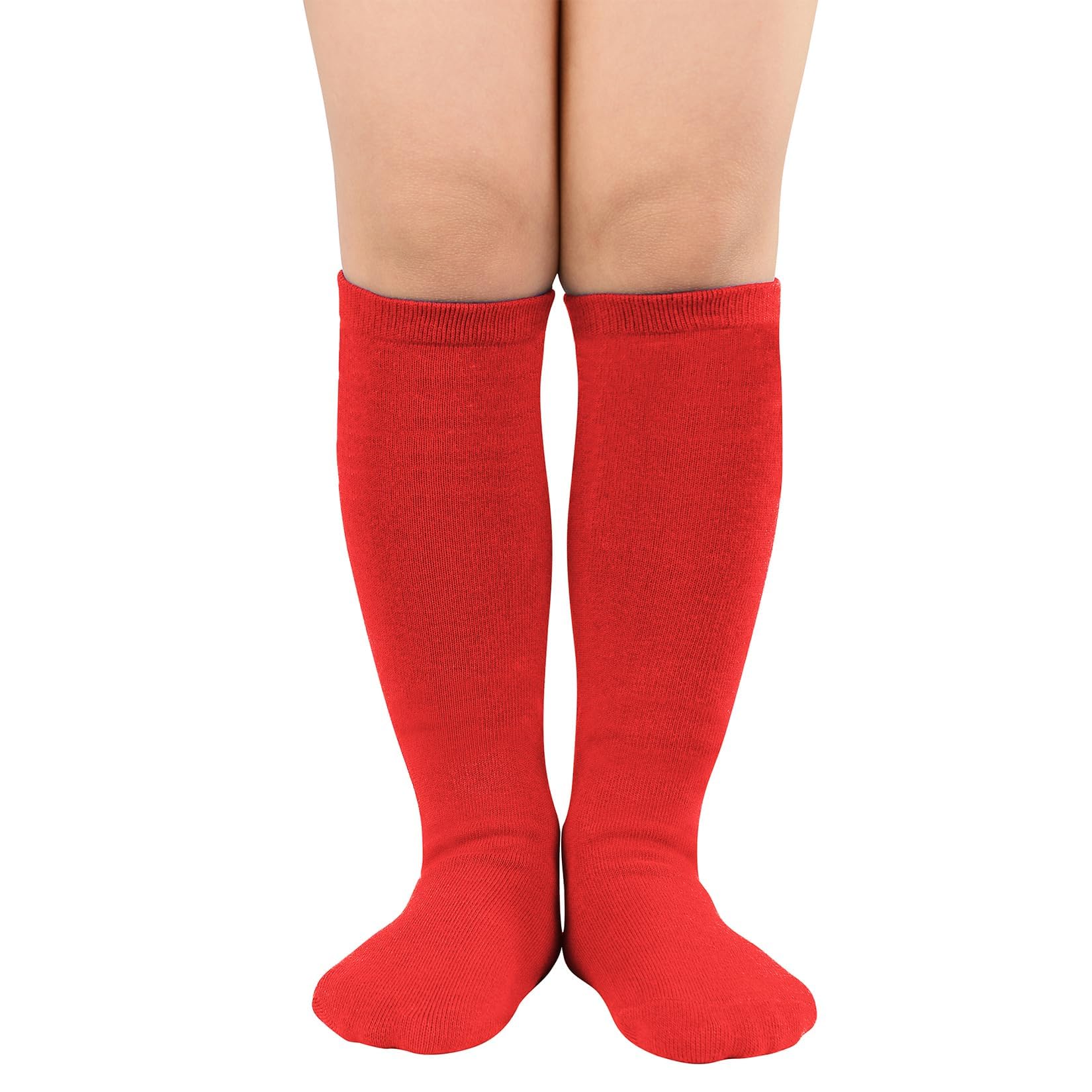 Century Star Kids Soccer Socks for Boys & Girls - Breathable Cotton Athletic Socks for Toddlers - Perfect for Soccer Practice, Sports & Daily Wear