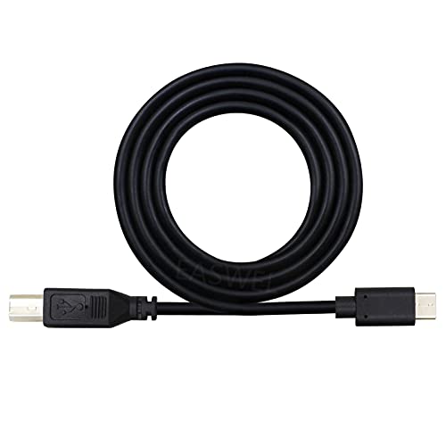 Behringer BCF2000 BCR2000 MIDI Controller USB Type C to USB Data Cable Replacement - Compatible with Music Production, DJ Equipment & Audio Interfaces