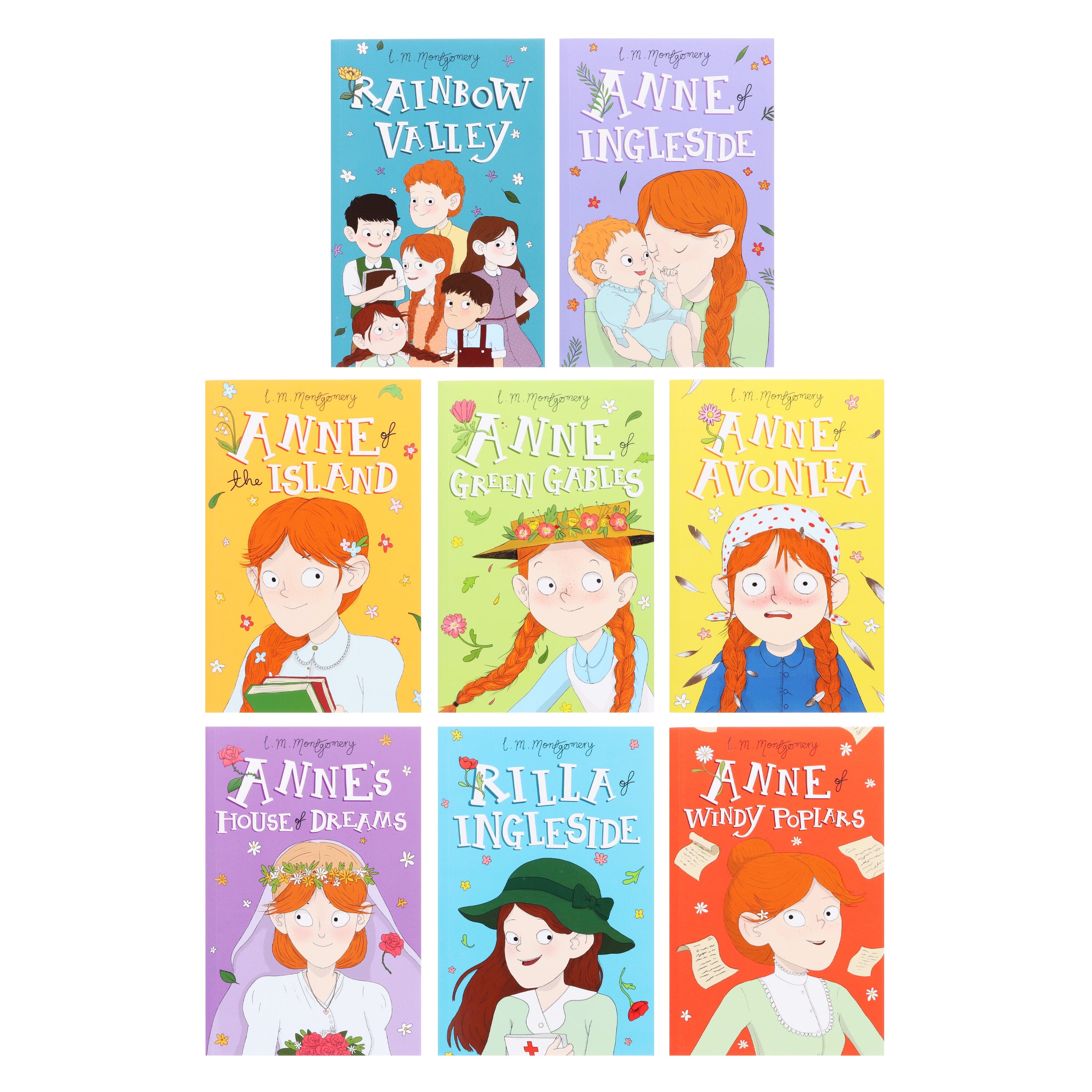 Anne of Green Gables: The Complete 8-Book Collection by Lucy Maud Montgomery | Paperback for Kids Ages 9-14 | Perfect for Young Readers, Book Clubs & Gifts