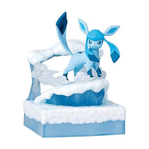 Pokemon World Frozen Snow Field Re-Ment 2 Inch Mini Figure - Cute Collectible Toy for Display, Gift, or Anime Collection (Perfect for Home Decor, Office Desk, or Pokemon Fan Gifts)