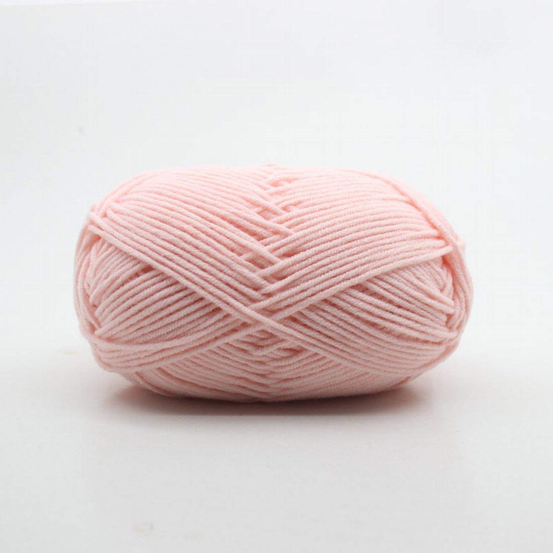5 Balls 250g Soft Milk Cotton Yarn for Baby - Warm Hand Knitting & Crochet Yarn for Sweaters, Scarves, Blankets | DIY Craft, Winter Knitting Projects