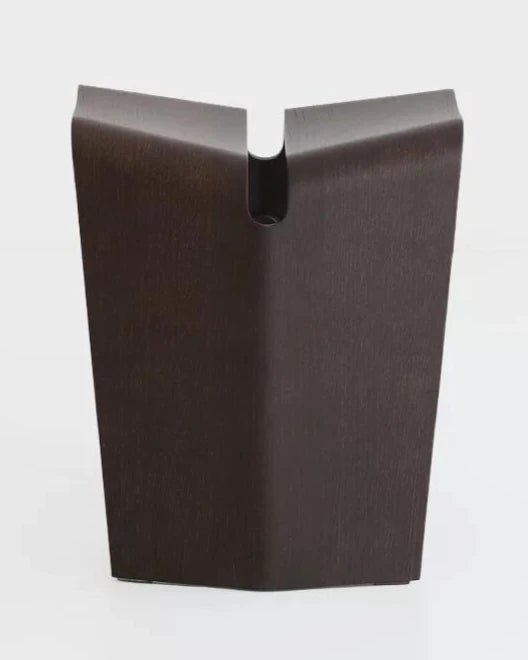 Lapalma S521 Kami Stool - Modern Wooden Bar Stool with Metal Base for Kitchen Island, Breakfast Nook & Home Decor