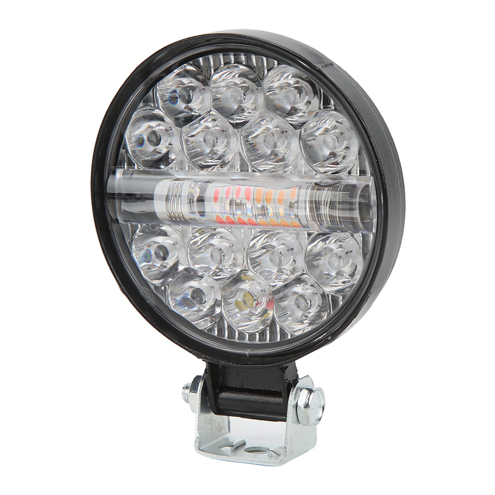 3000LM LED Pod Work Light - 9V-60V IP67 Waterproof Offroad Driving Lamp for Motorcycle, Car, Boat & ATV - Durable Round LED Light Bar for Off-Roading, Camping & Marine Use