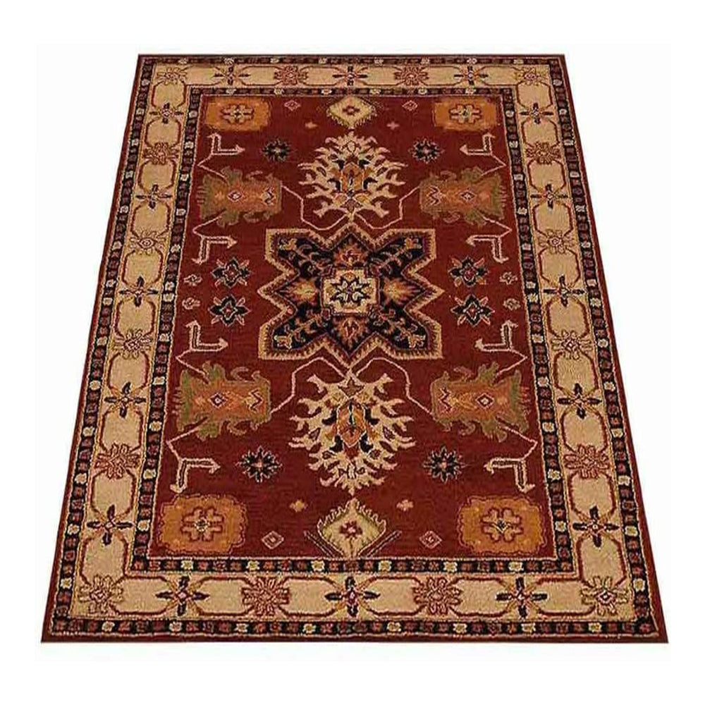 Premium Sarugh Hand Tufted Wool Rug - Soft & Durable Persian-Style Area Rug for Living Room, Bedroom, or Office Decor