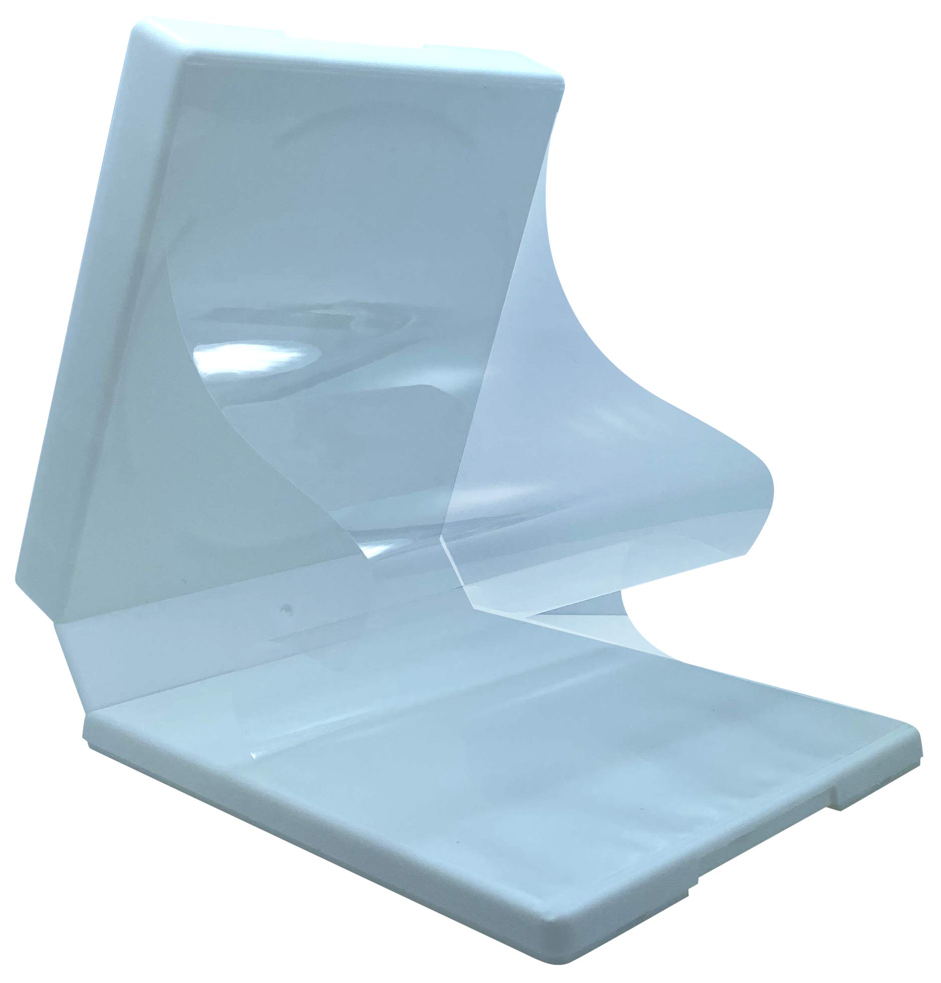 400-Pack White Stackable CD/DVD/Blu-ray Storage Box - Holds 16 Discs Each - Perfect for Movie Collections, TV Series Box Sets & Media Organization - Ideal for Home Theater, Office Archives & Entertainment Centers