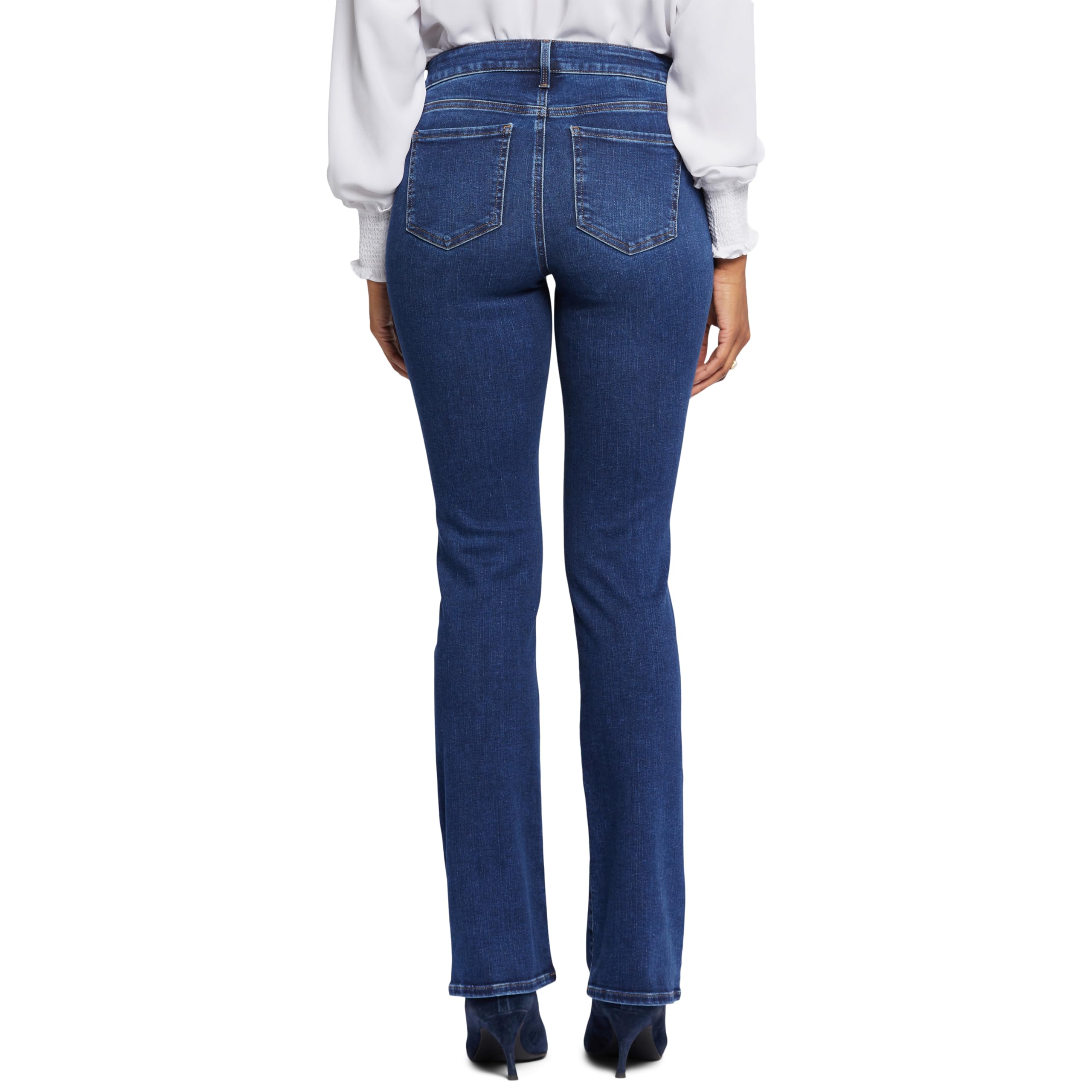 NYDJ Women’s Barbara Bootcut Fit Denim Jeans - Comfortable Stretch Jeans for Work & Casual Wear | Flattering Bootcut Design for Everyday Style