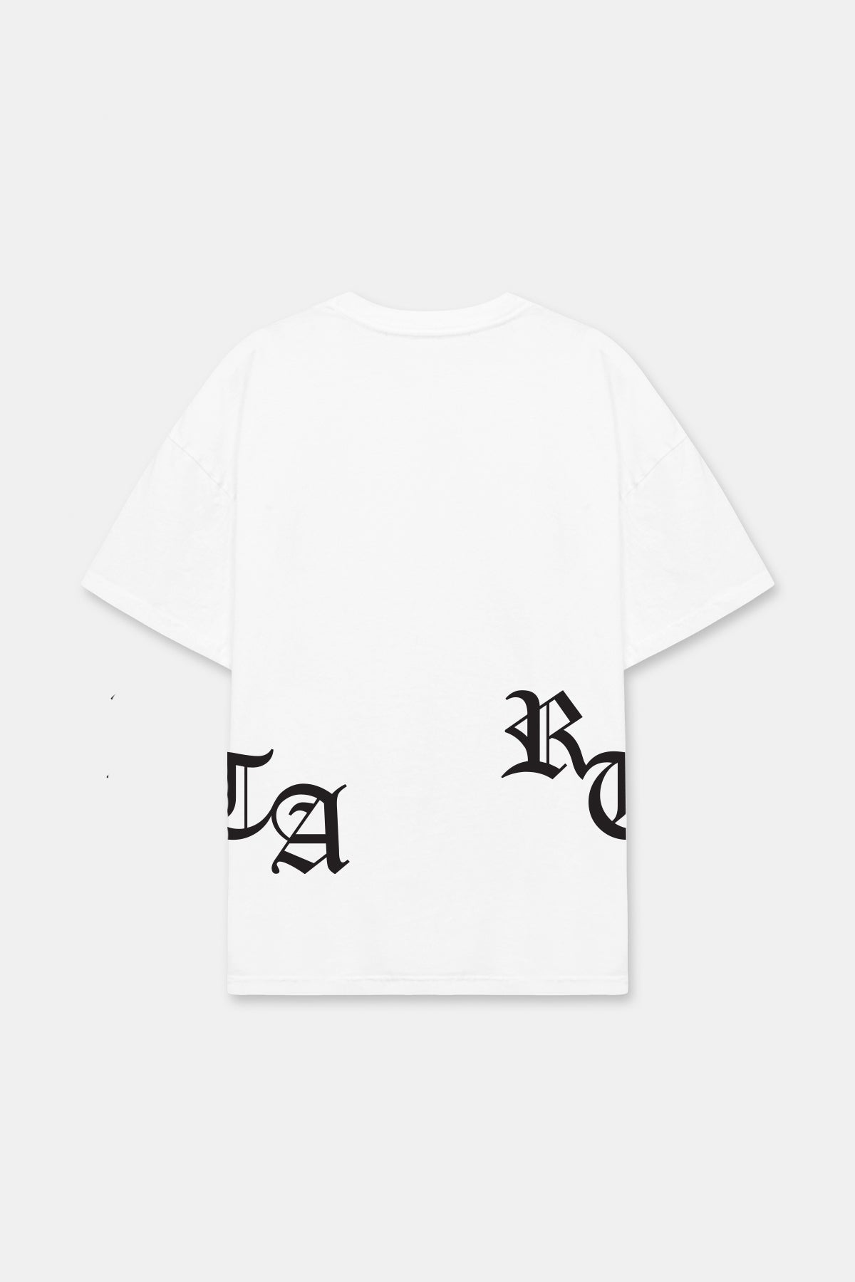 Colt Tee - White & Black Wrap Around T-Shirt for Men | Casual Wear, Street Style & Everyday Outfits