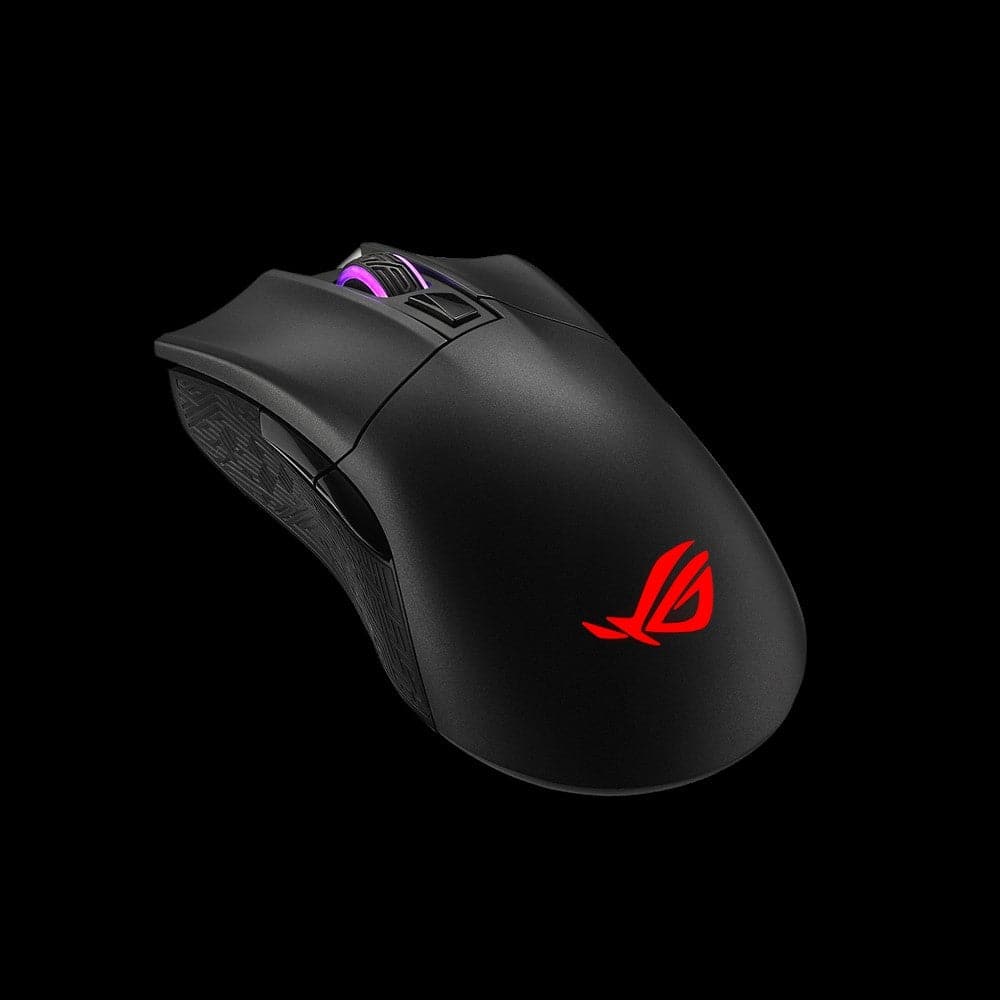 ASUS ROG Gladius II Wireless Gaming Mouse with Aura RGB Lighting - 2 Year Warranty - Perfect for FPS, MOBA & Esports Gaming