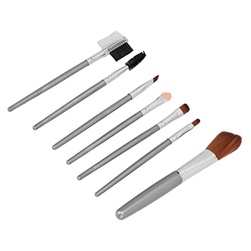 Professional 7-Piece Loose Powder Brush Set - Soft Bristles with Strong Powder Grasp & PP Handle - Ideal for Makeup Artists, Home Use, Travel & Powder Room Touch-Ups