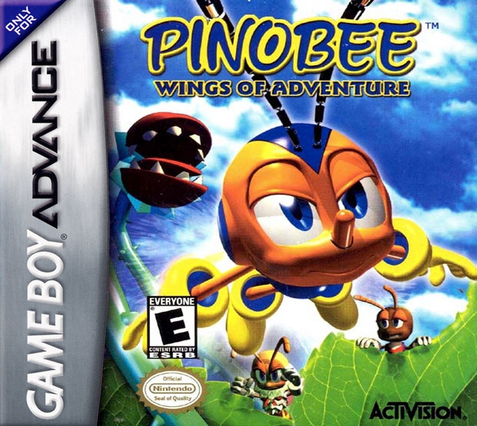 Pinobee: Wings of Adventure - Classic Action-Adventure Game for Nintendo GBA | Explore Fantasy Worlds & Solve Puzzles | Perfect for Retro Gaming Enthusiasts & Collectors
