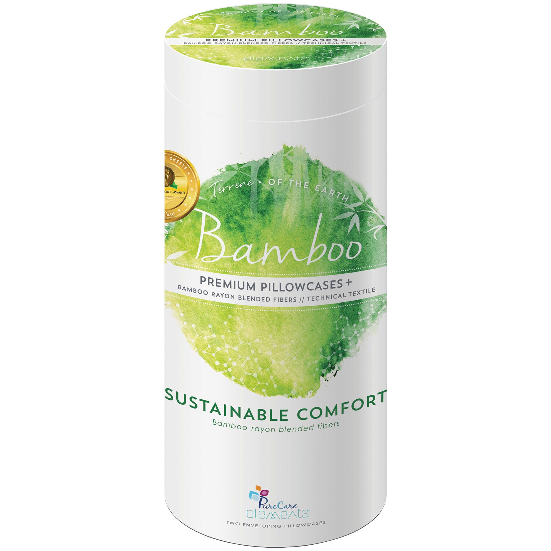 Premium Bamboo Pillowcases Set - Hypoallergenic & Breathable for Cool Sleep - Perfect for Hot Sleepers, Allergies & Eco-Friendly Bedding - Home, Travel & Hotel Use