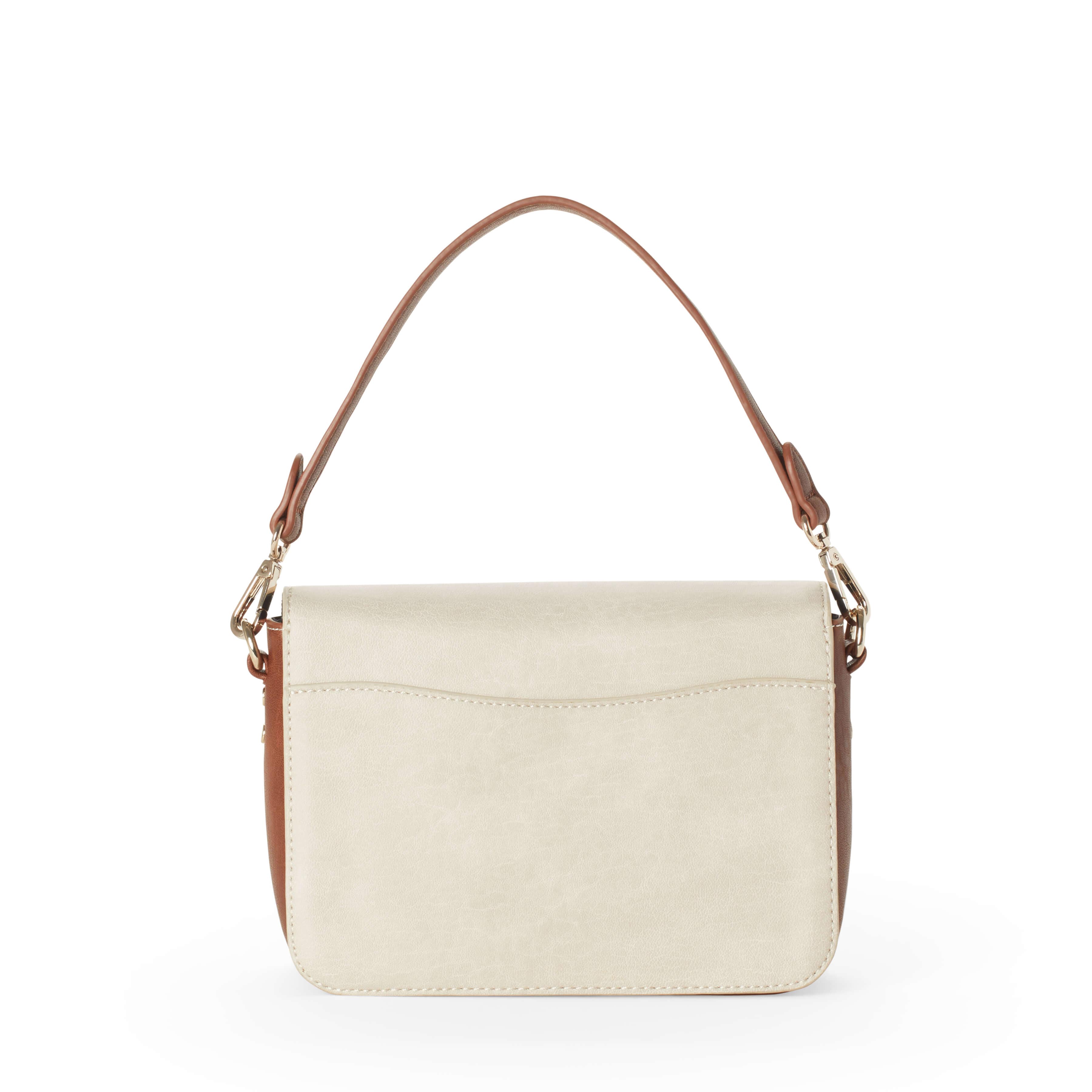 Gracie Classic Vegan Leather Satchel Bag for Women - Stylish & Eco-Friendly Handbag in Latte Brown | Perfect for Work, Travel & Everyday Use