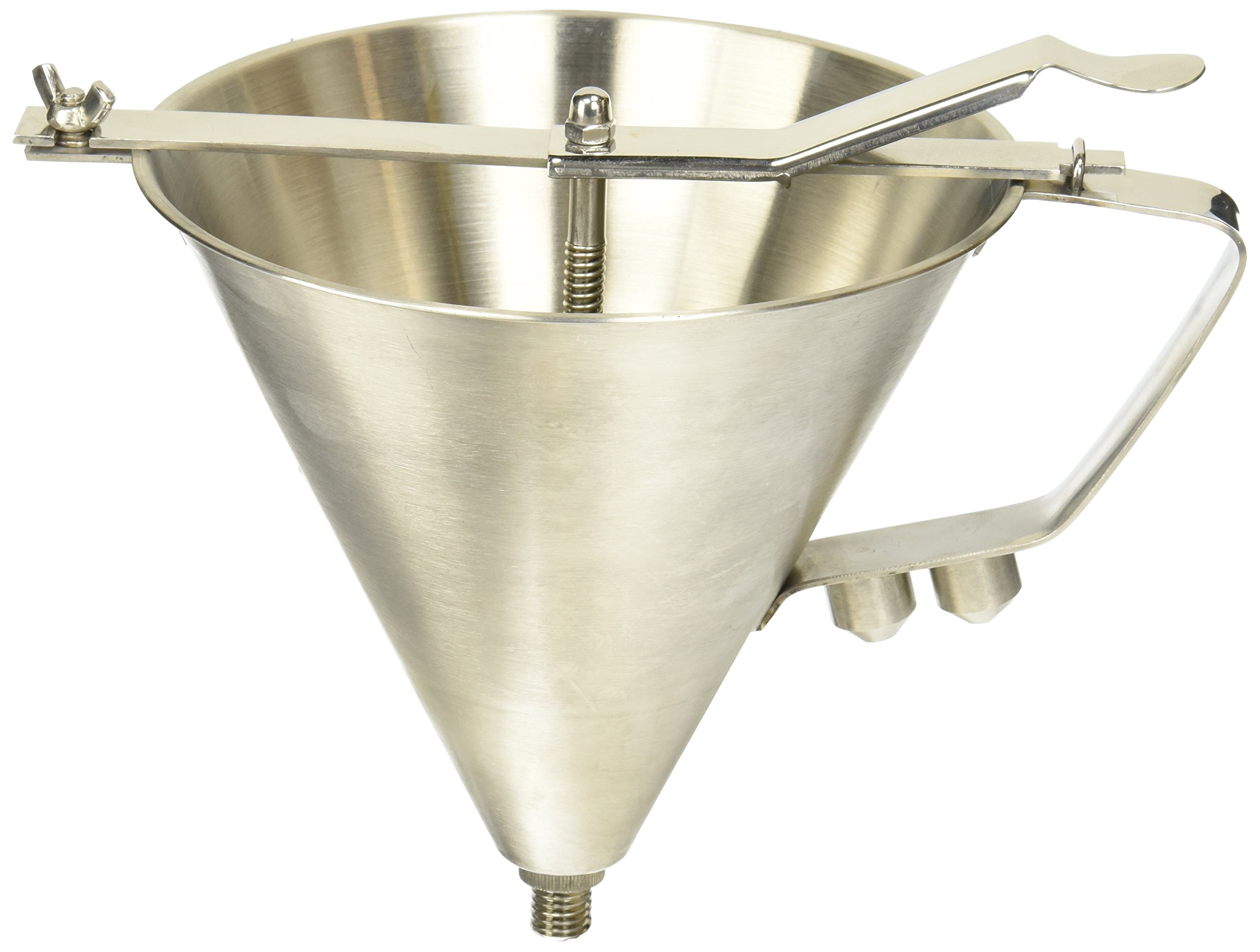 7-1/2-Inch Stainless Steel Automatic Candy Funnel - Perfect for Baking, Cake Decorating & Chocolate Making - Durable Kitchen Tool for Home & Professional Use