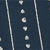 Drewes Shorts for Men - Ink & Natural Heart C Pinstripe Design | Casual Summer Shorts for Beach, Gym & Outdoor Activities