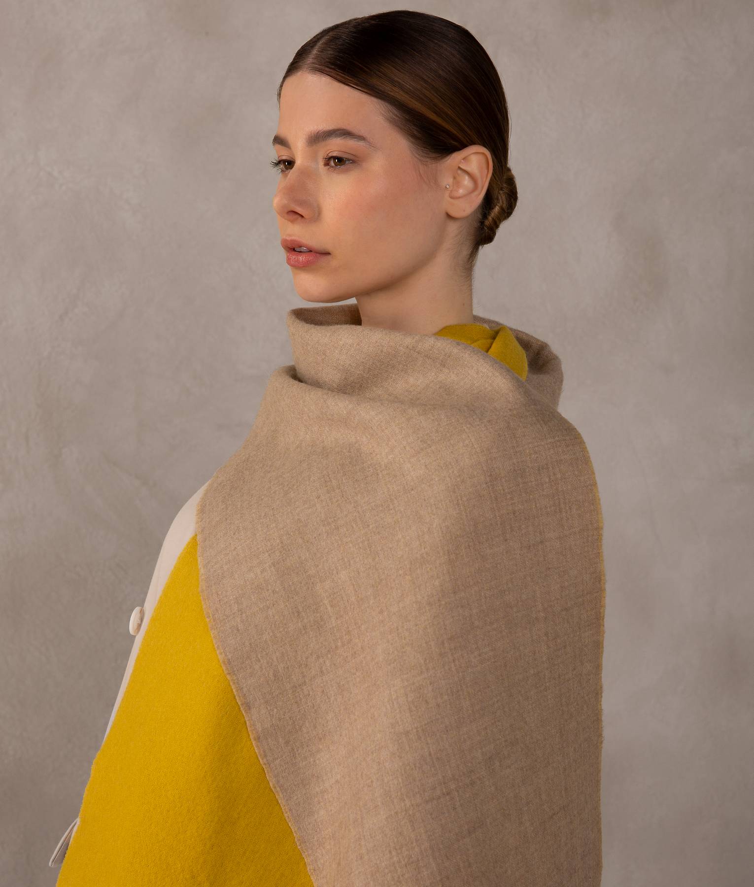 Double Face Scarf - Soft & Warm Reversible Winter Scarf for Women & Men - Perfect for Cold Weather, Outdoor Activities & Fashion Accessories
