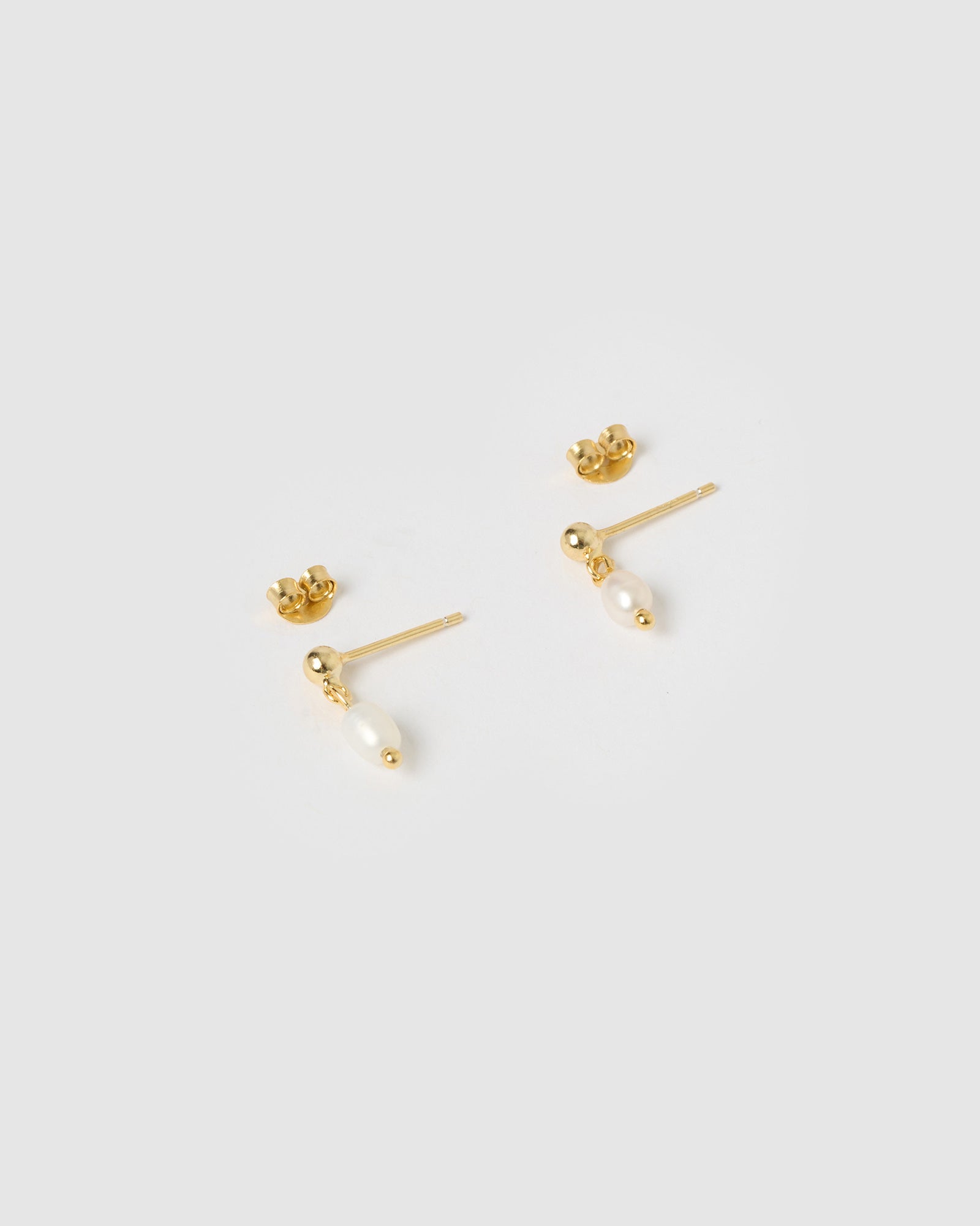 Elegant Gold Pearl Dove Earrings for Women - Perfect for Weddings, Parties & Everyday Wear