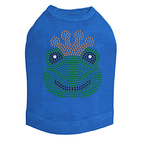 Pink Crown Frog Dog Shirt - Cute & Stylish Pet Apparel for Small & Medium Dogs - Perfect for Birthdays, Halloween & Dress-Up Parties