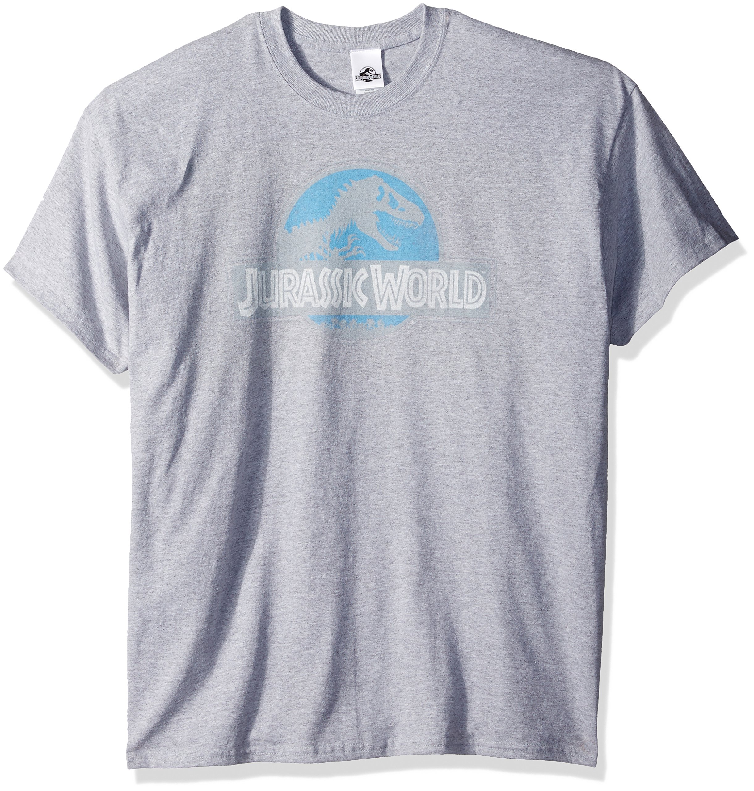 Big and Tall Jurassic Park Men's World Logo Graphic T-Shirt - Comfortable Cotton Tee for Movie Fans, Dinosaur Lovers & Casual Wear