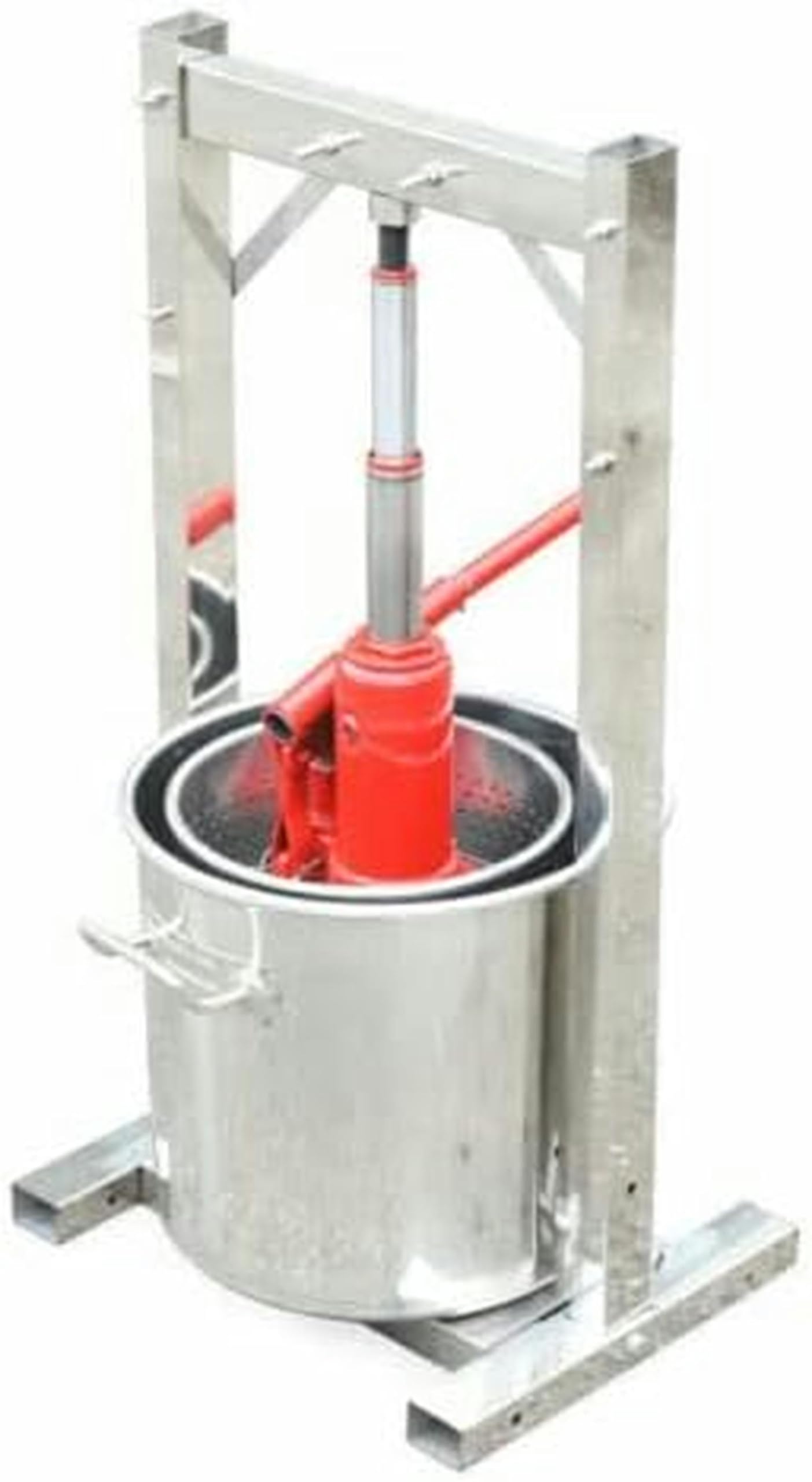 12L Hydraulic Fruit Wine Press with 304 Stainless Steel - Grape Crusher & Juice Maker for Wine, Cider, Vegetables - Perfect for Home Brewing, Winemaking & Organic Juice Extraction